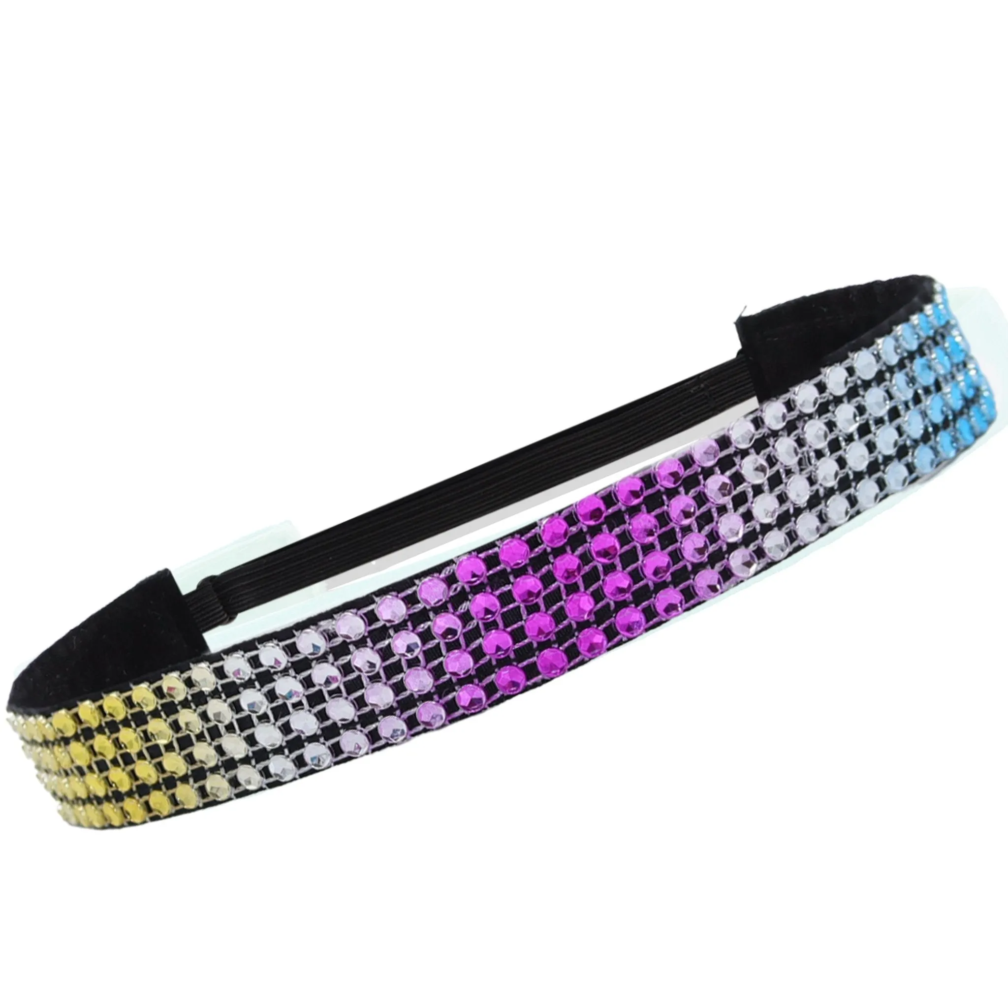 Adjustable No Slip Rhinestone Headband