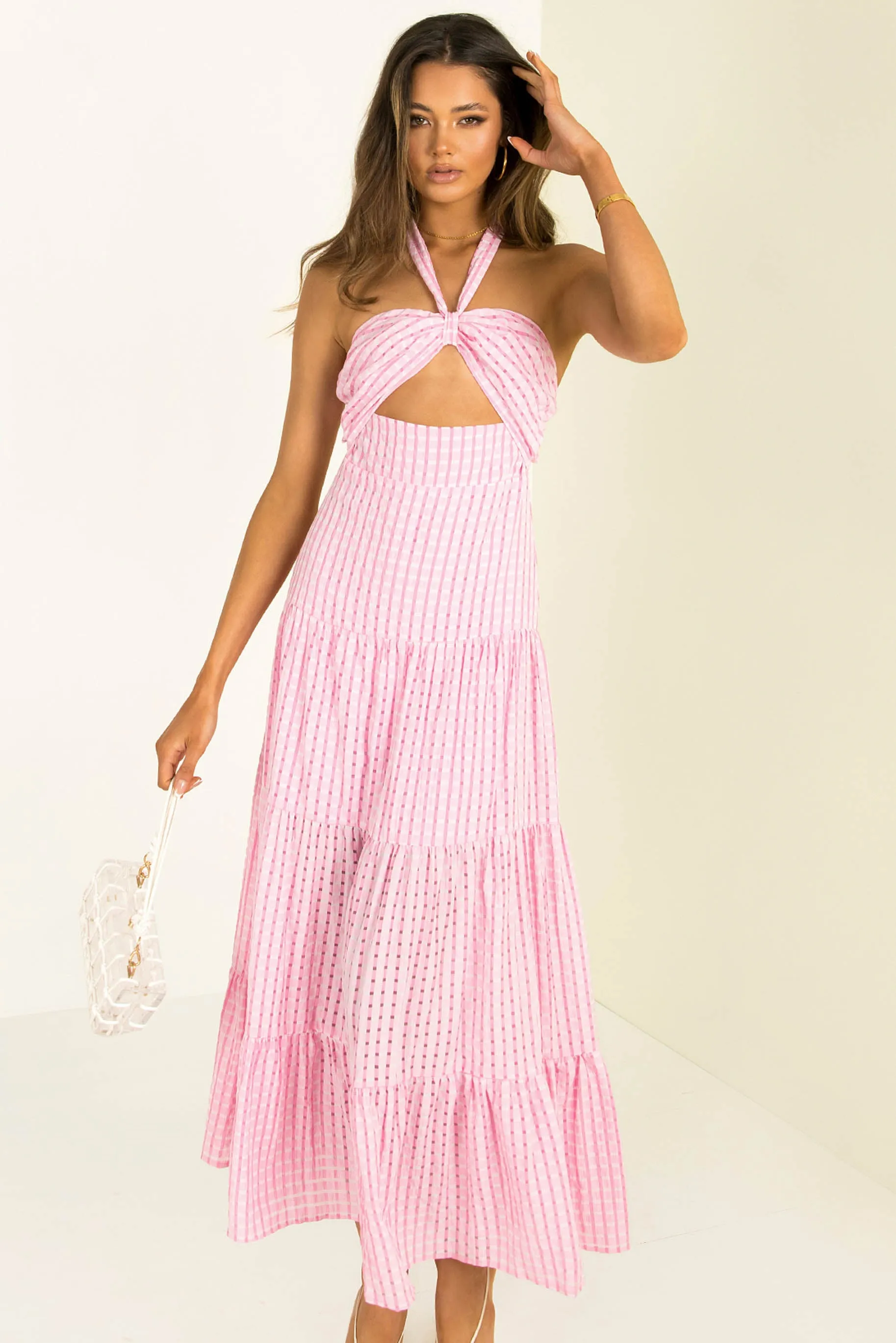 Amaya Dress / Pink