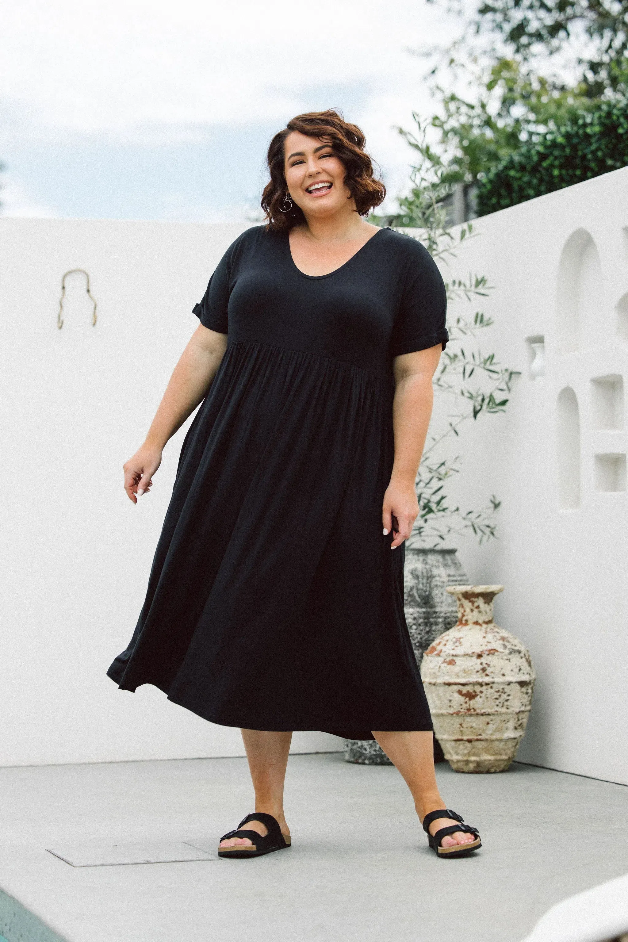 Ashleigh Dress - Black