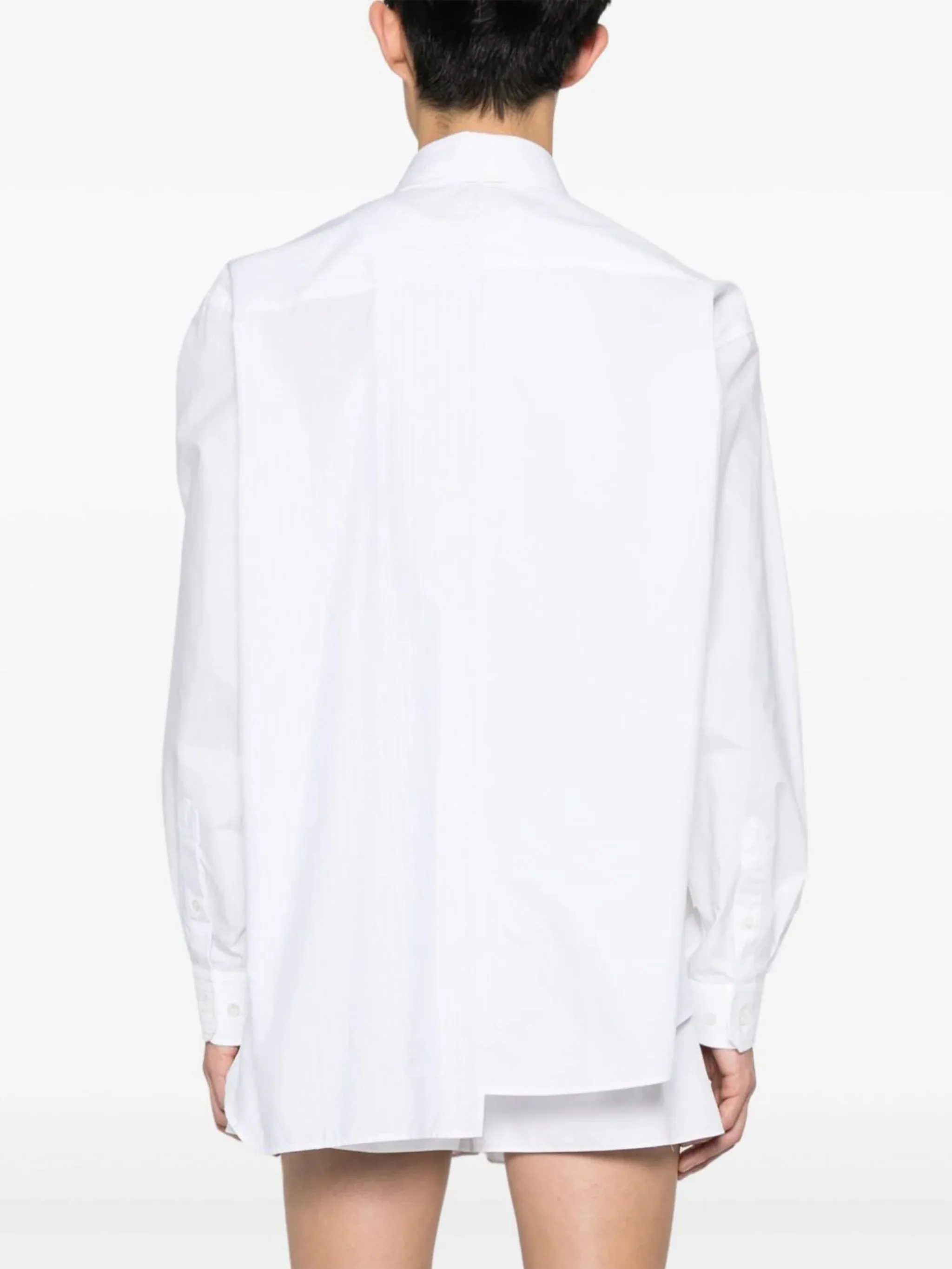 Asymmetric Panelled Shirt