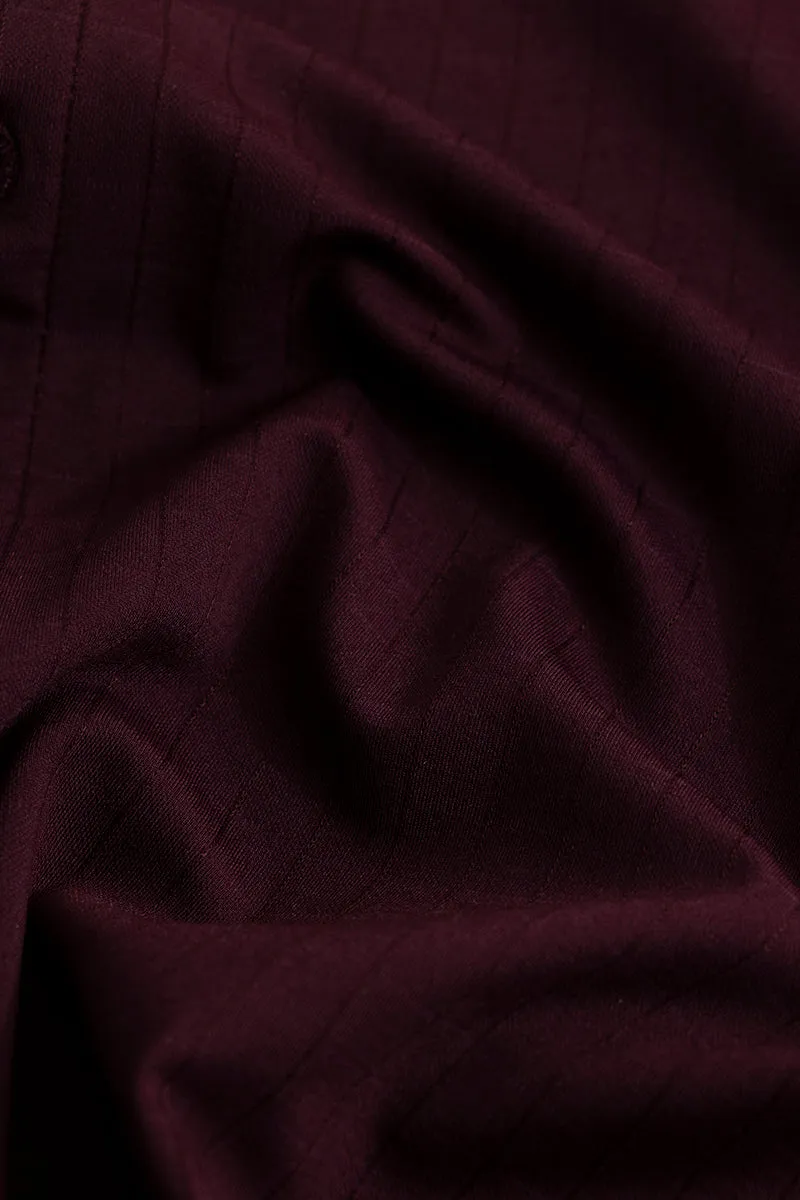 Aurora Burgundy Shirt