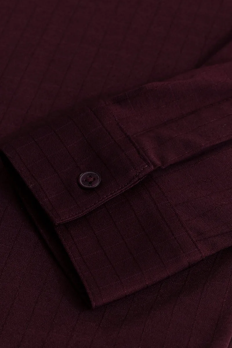 Aurora Burgundy Shirt