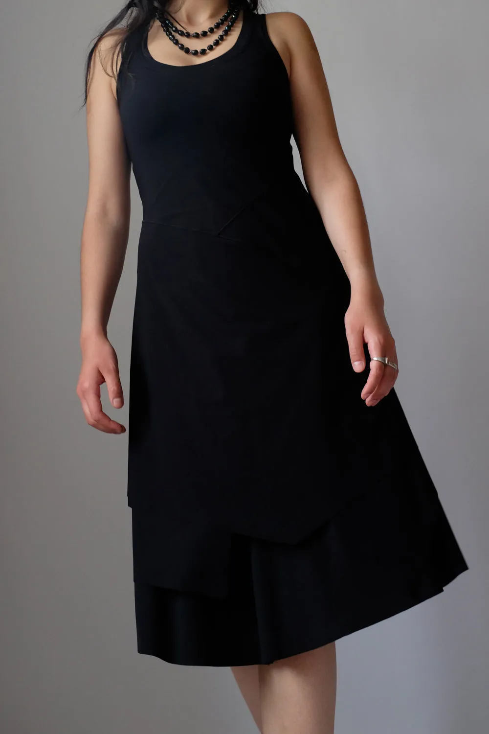 BLACK LAYER SUMMER DRESS