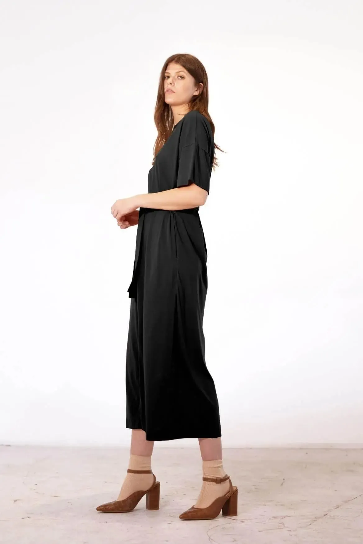 Black organic Array dress