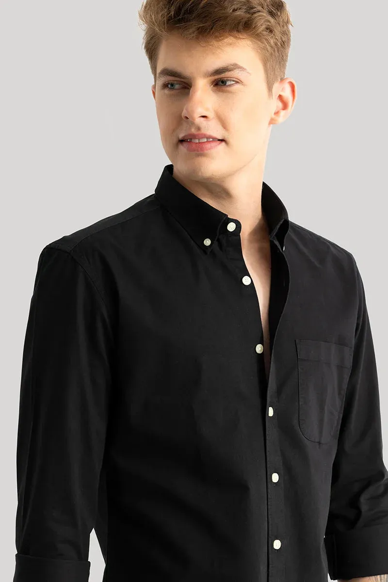 Black Oxford Shirt