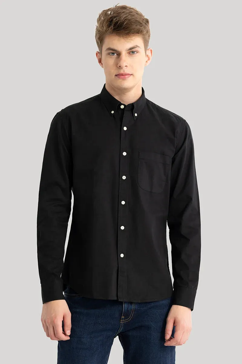 Black Oxford Shirt