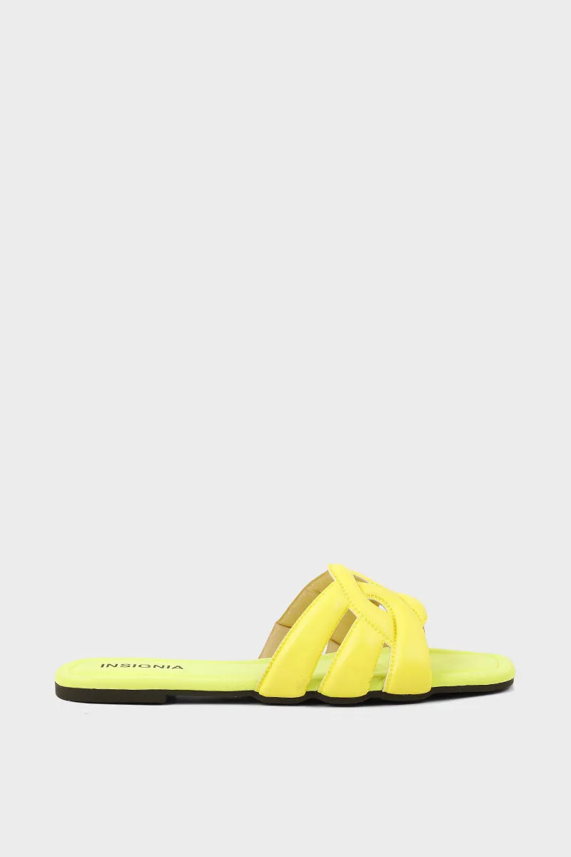 Casual Slip On I38574-Yellow