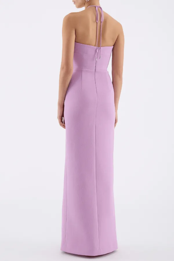 Chantara Halter Gown Lilac