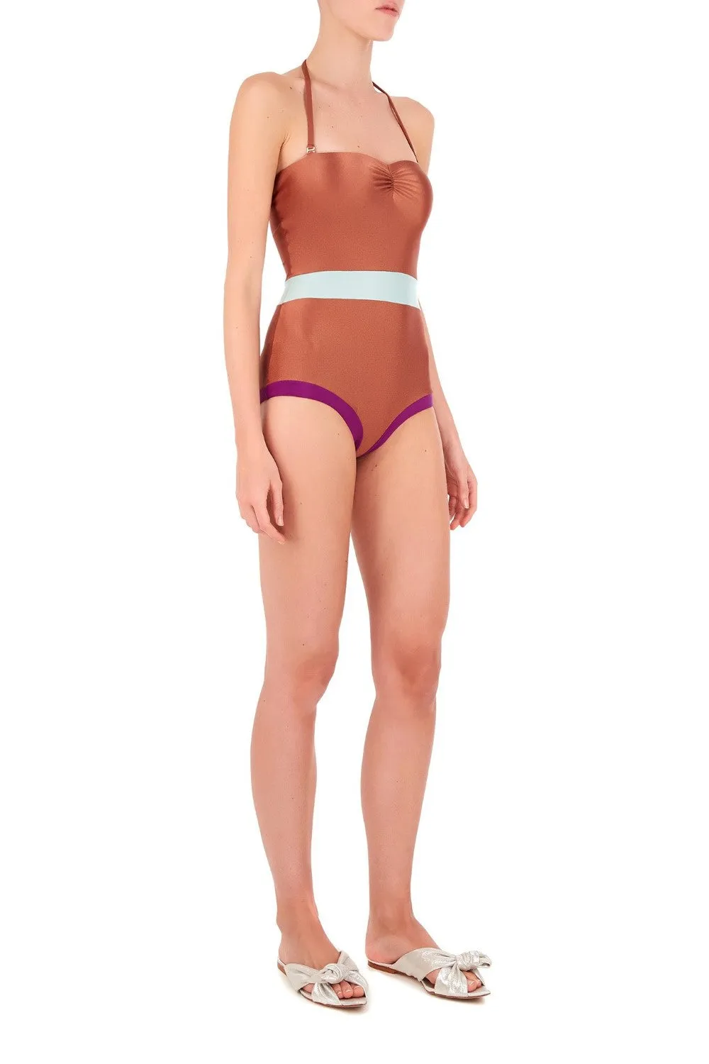 Cinque Terre Strapless Swimsuit