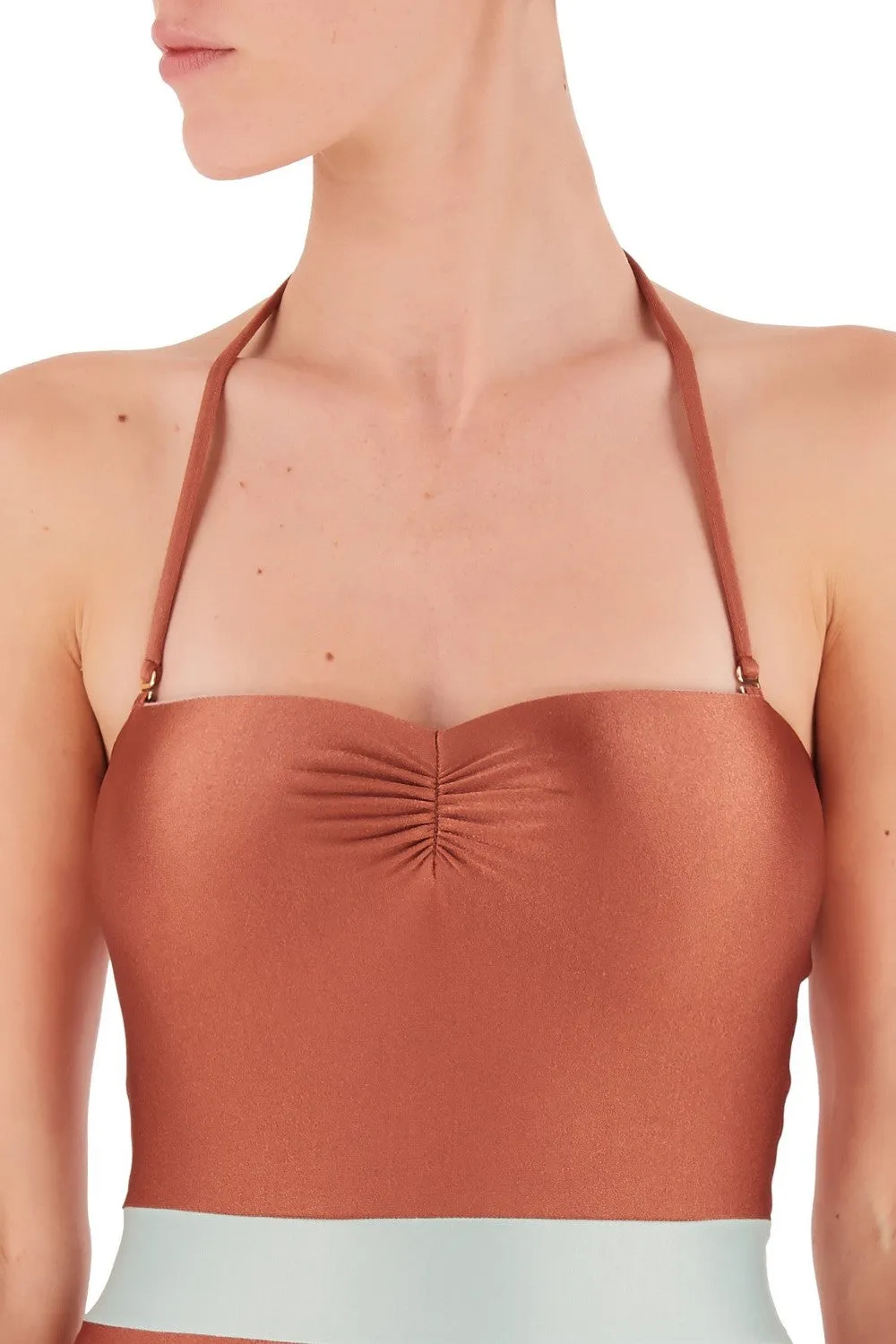 Cinque Terre Strapless Swimsuit