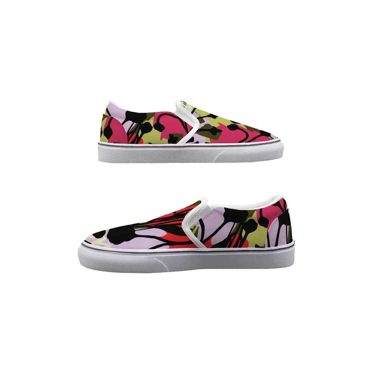 Colorwave Cruisers - Women's Slip On Sneakers