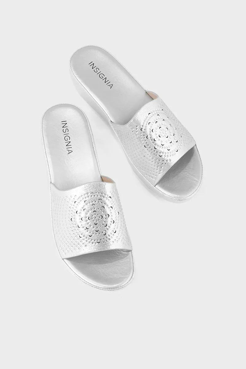 Comfort Slip On I38640-Silver