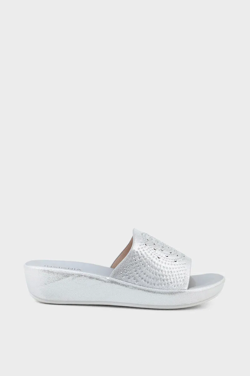 Comfort Slip On I38640-Silver