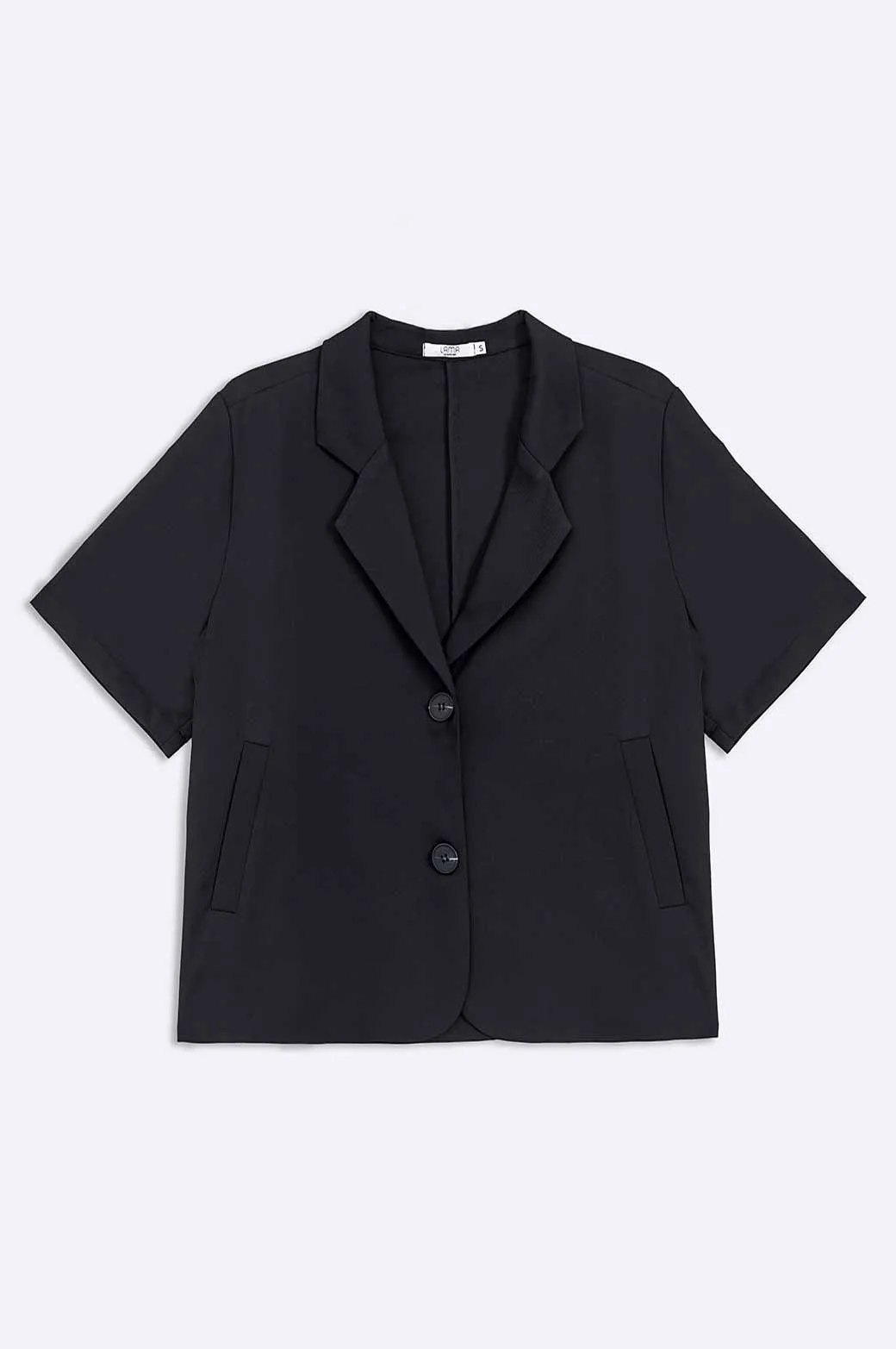 CROPPED BLAZER SHIRT