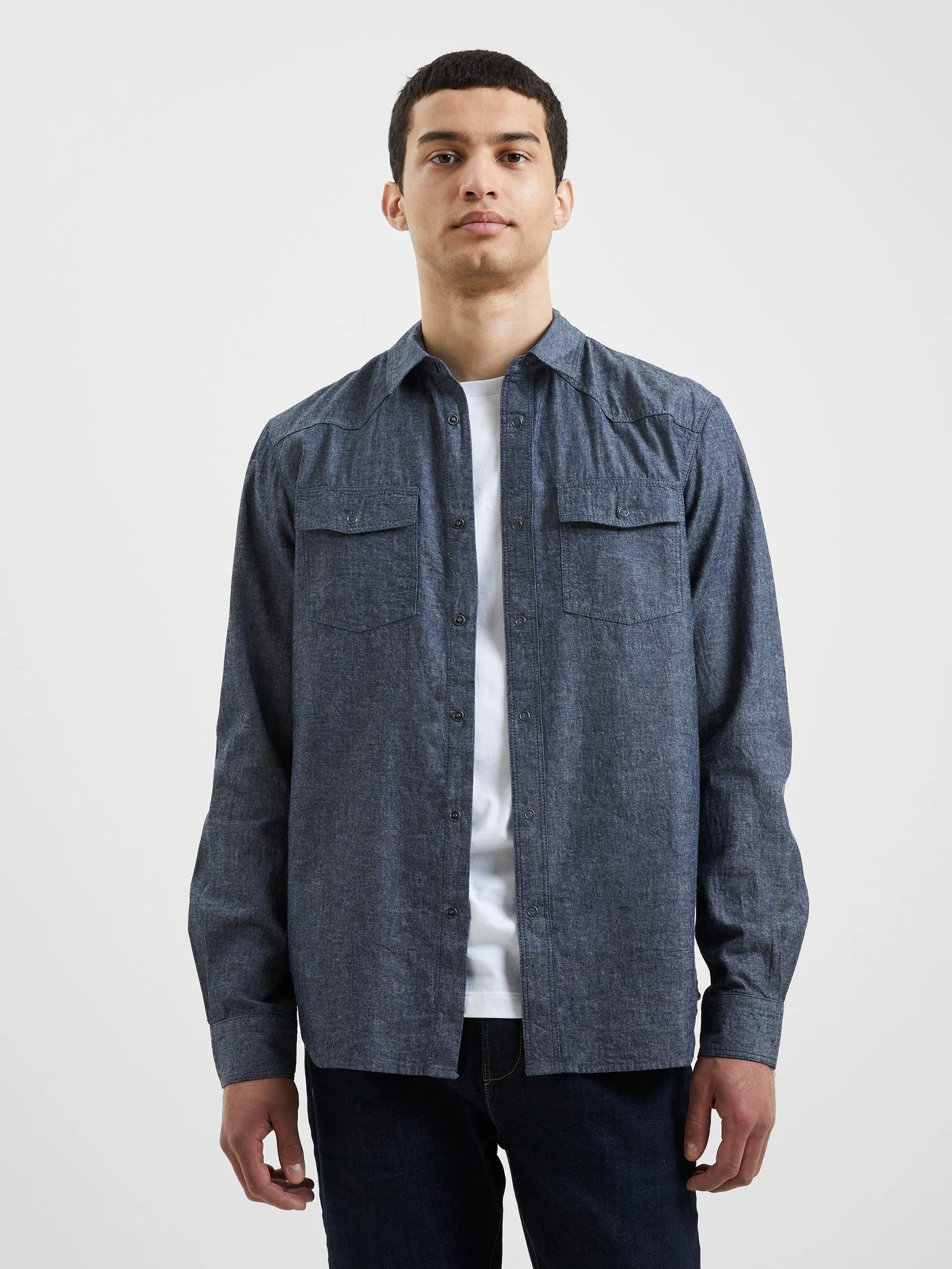 Denim Western Shirt