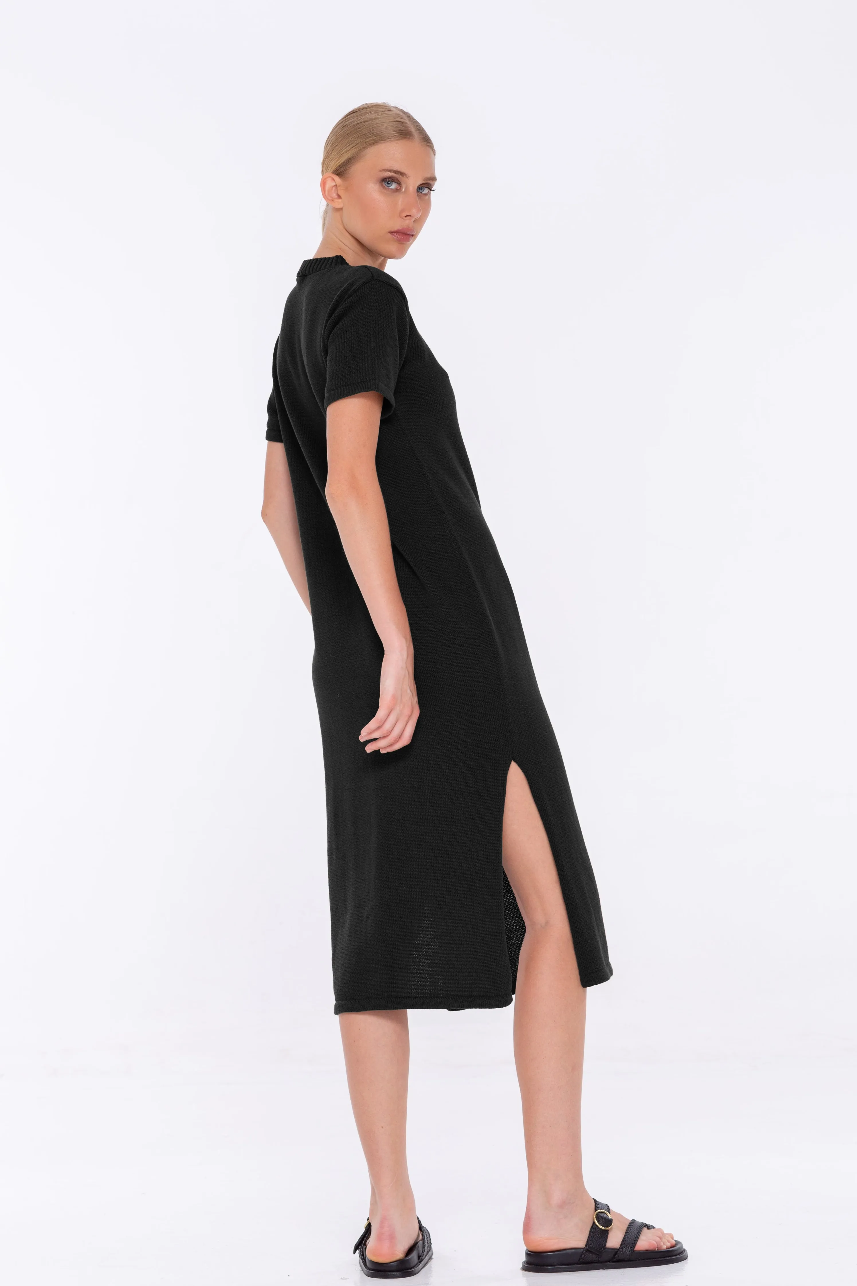 Devoted Tee Dress - Black