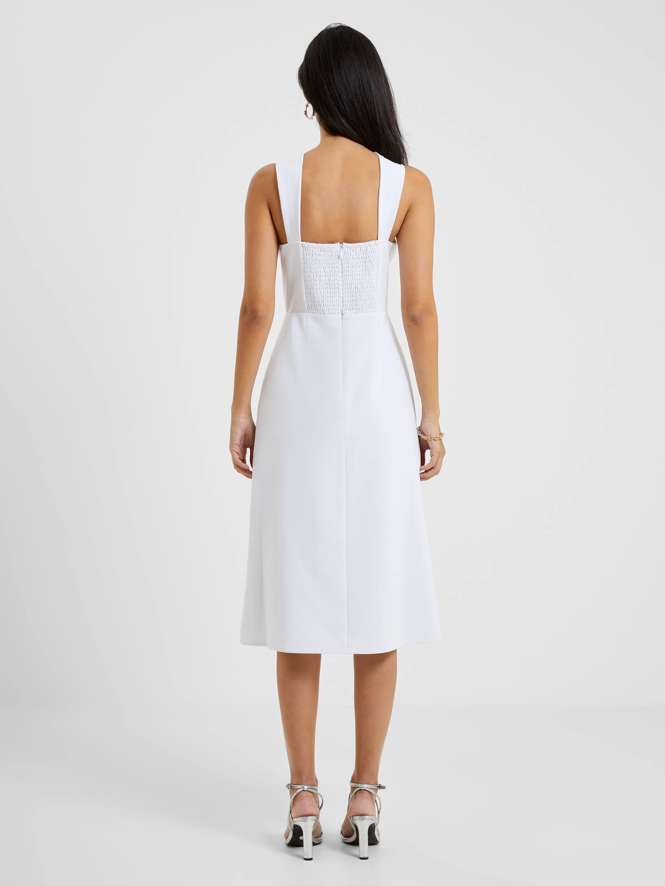 Echo Recycled Crepe Ring Midi Dress