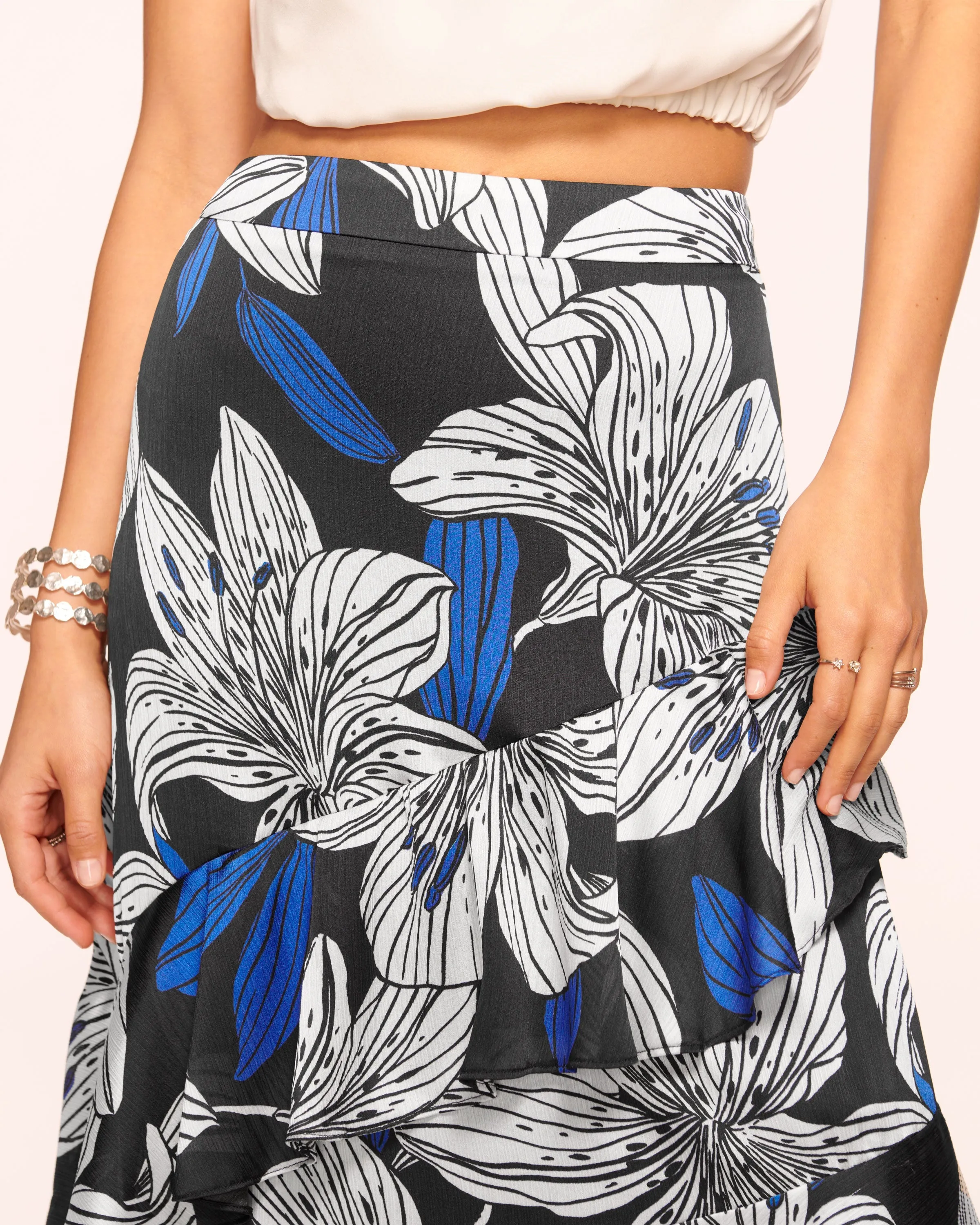 Elina Tiered Maxi Skirt