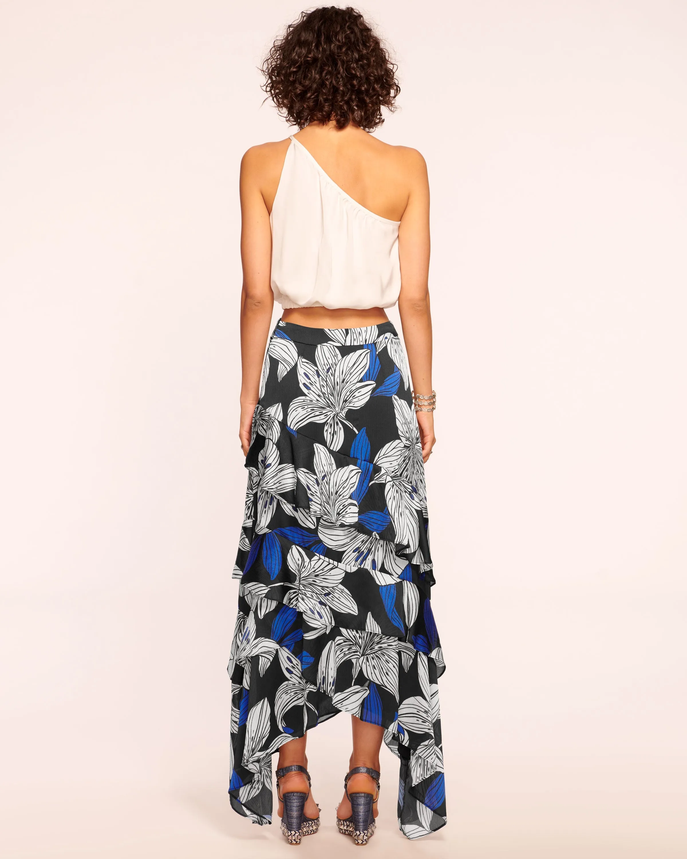 Elina Tiered Maxi Skirt