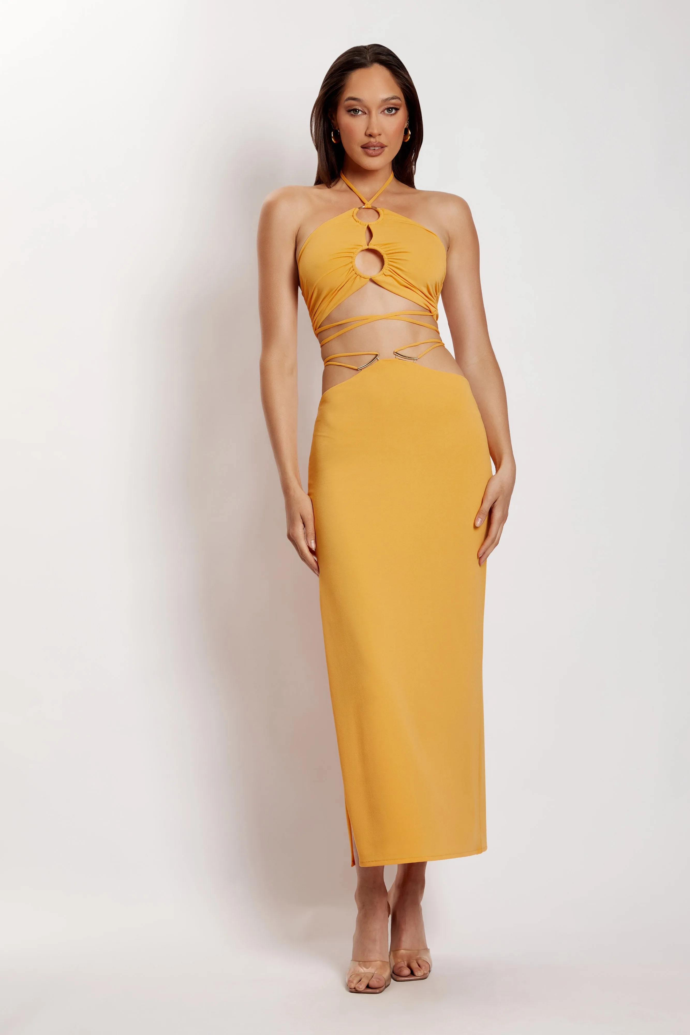 Erika Maxi Skirt With Hardware - Mango