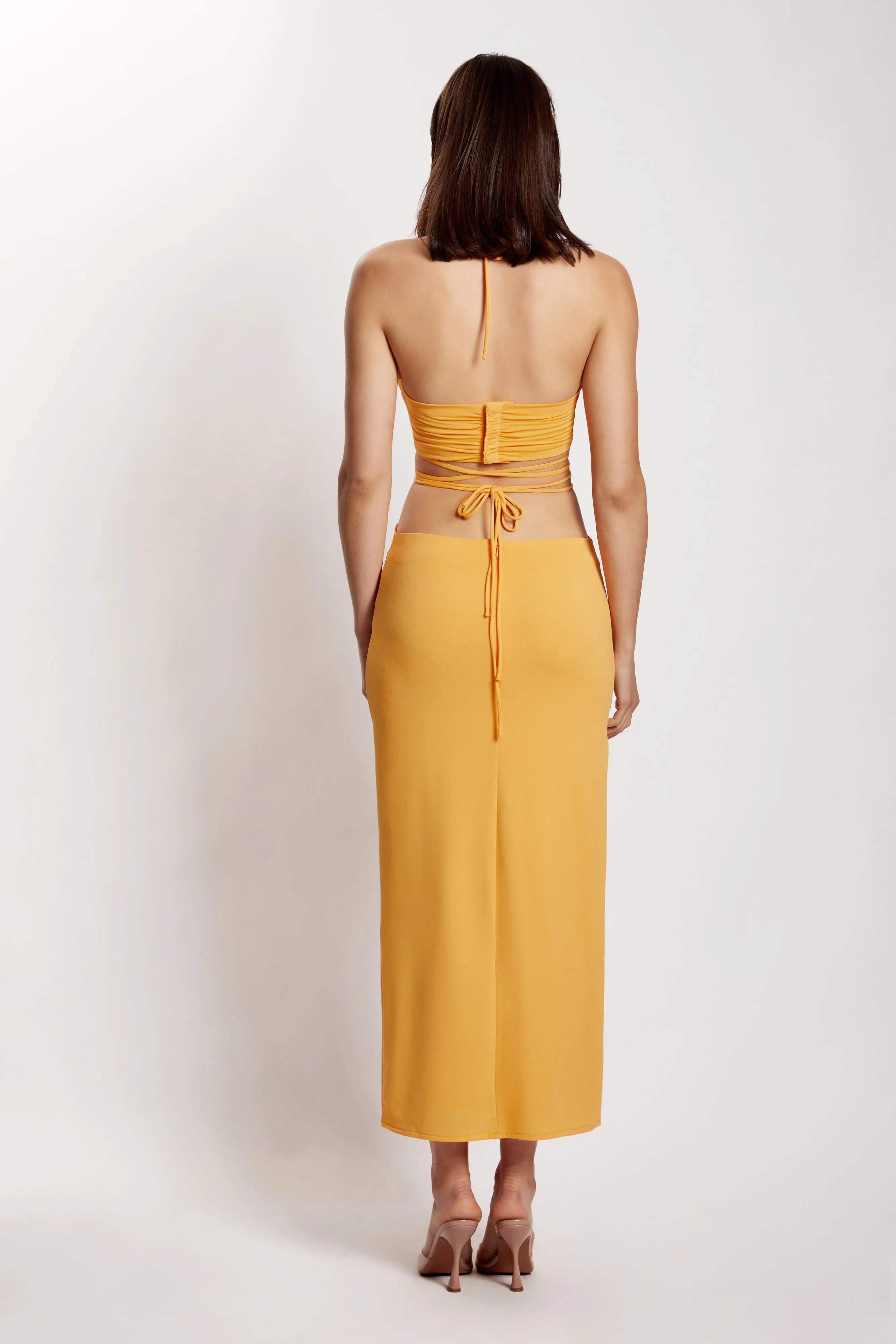 Erika Maxi Skirt With Hardware - Mango