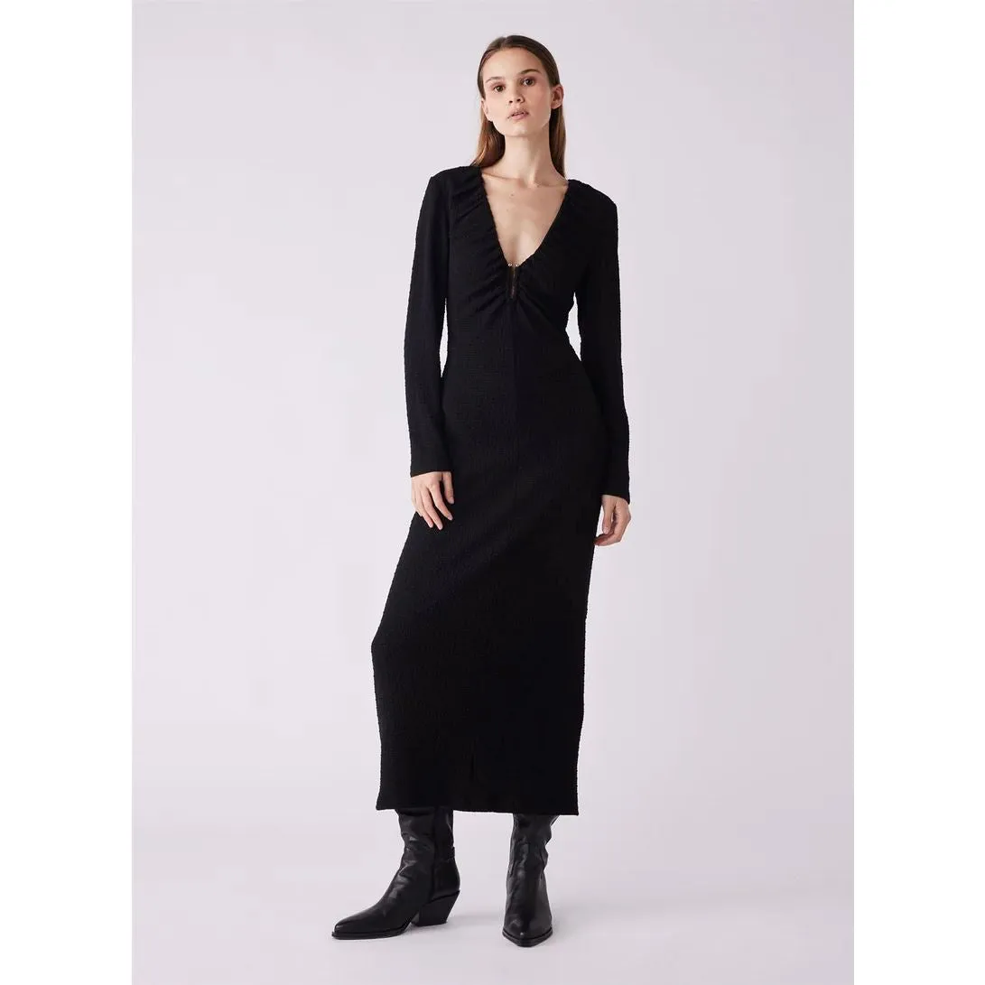 Esmaee Dusk Midi Dress - Black