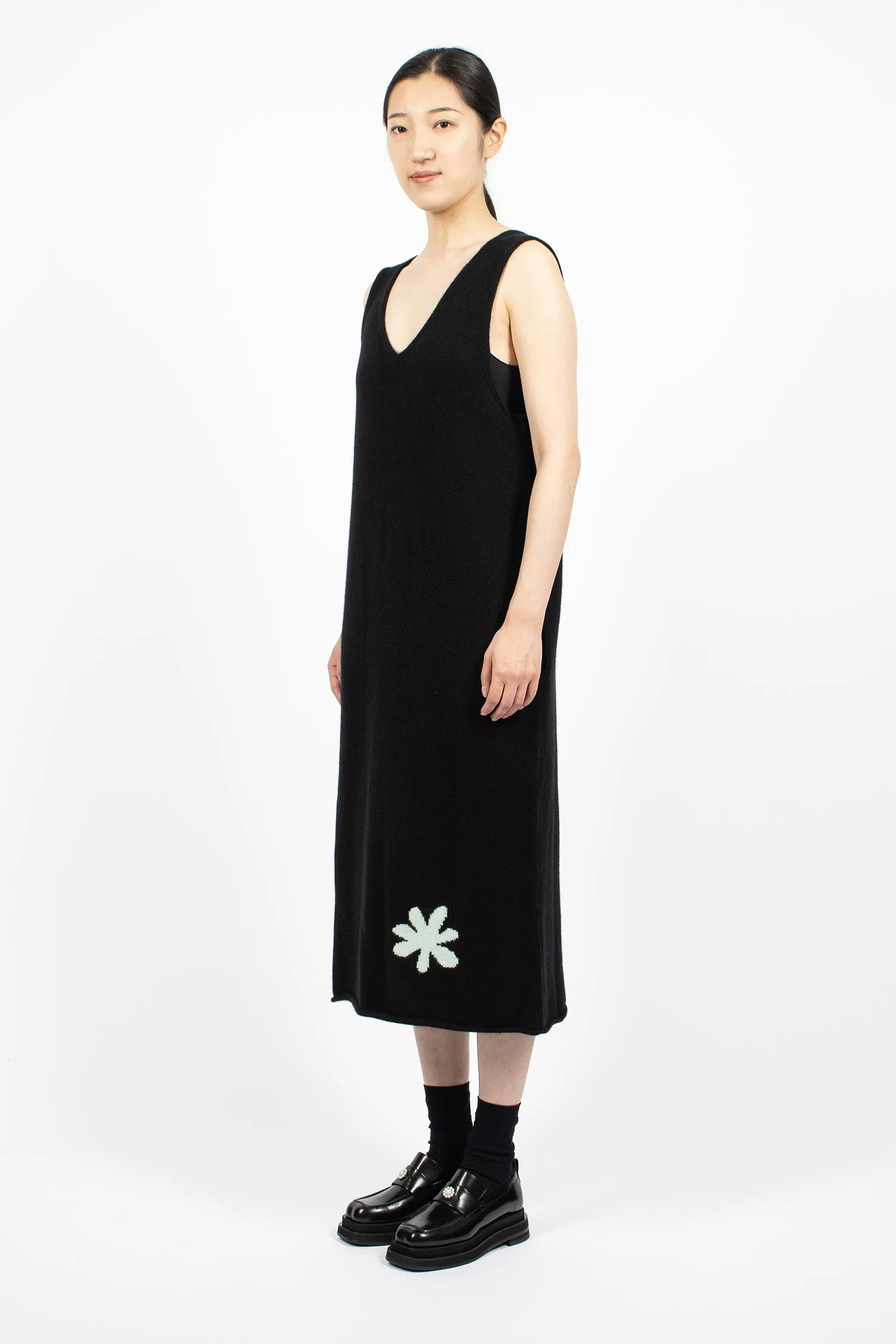 Flower Dress Black