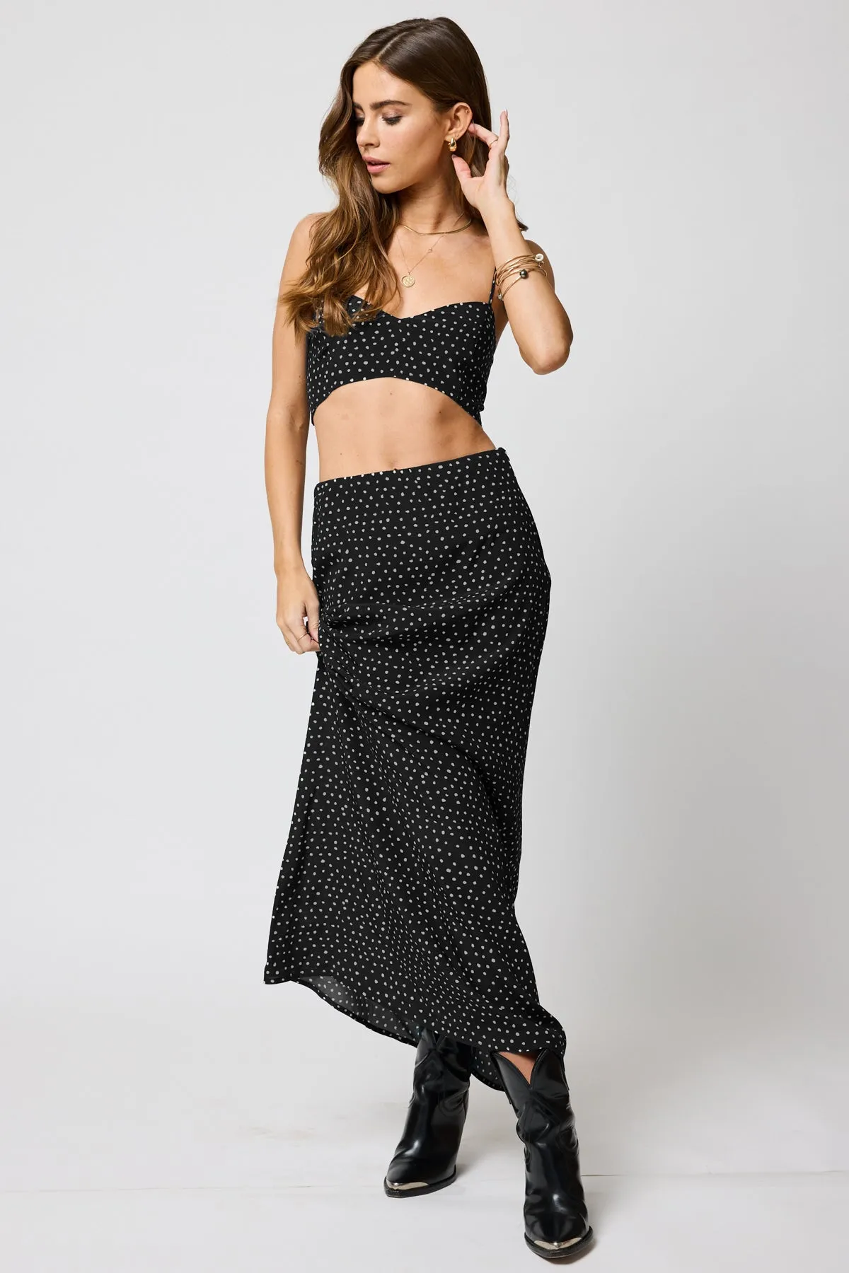 GOOD GRACE MAXI SKIRT