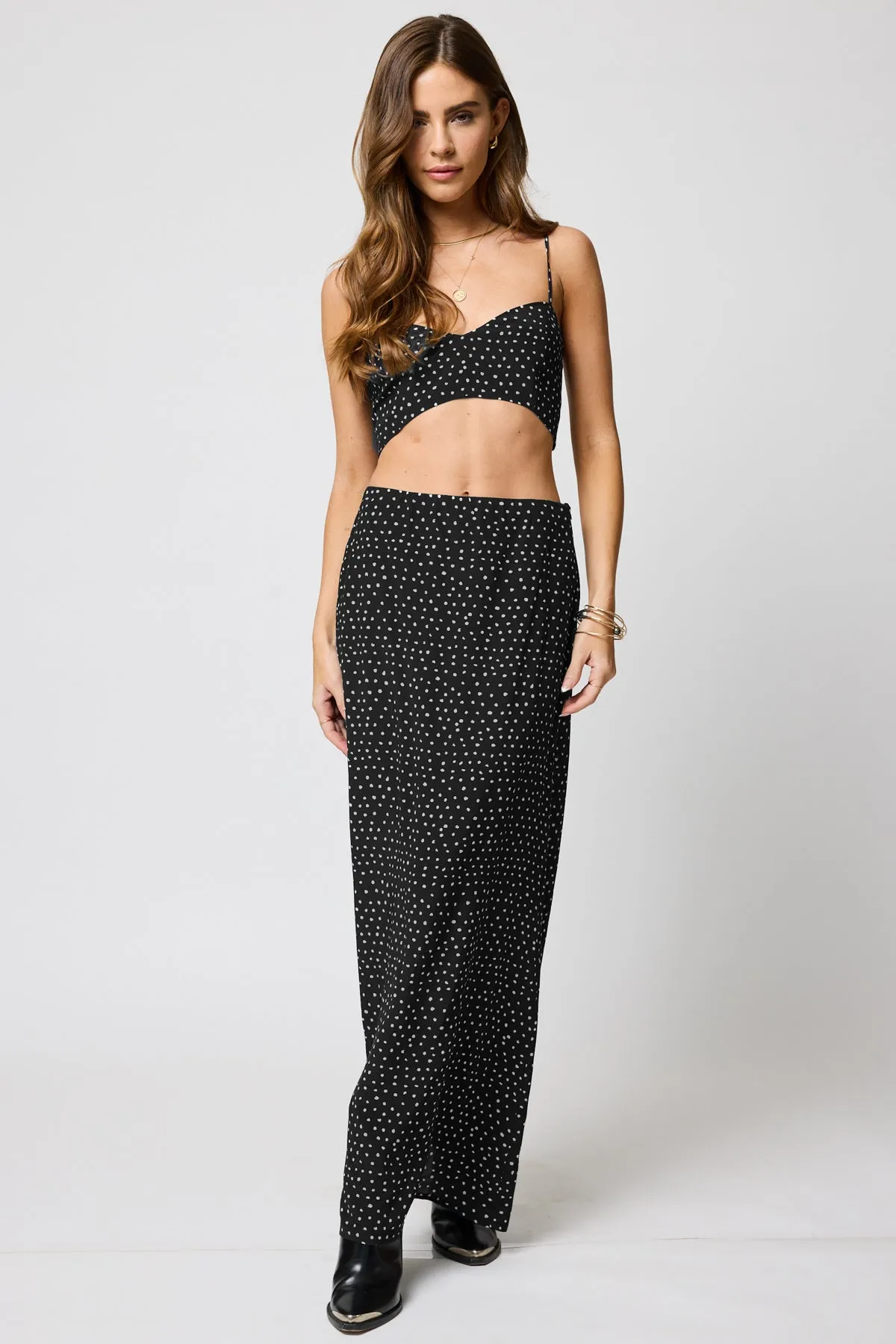 GOOD GRACE MAXI SKIRT