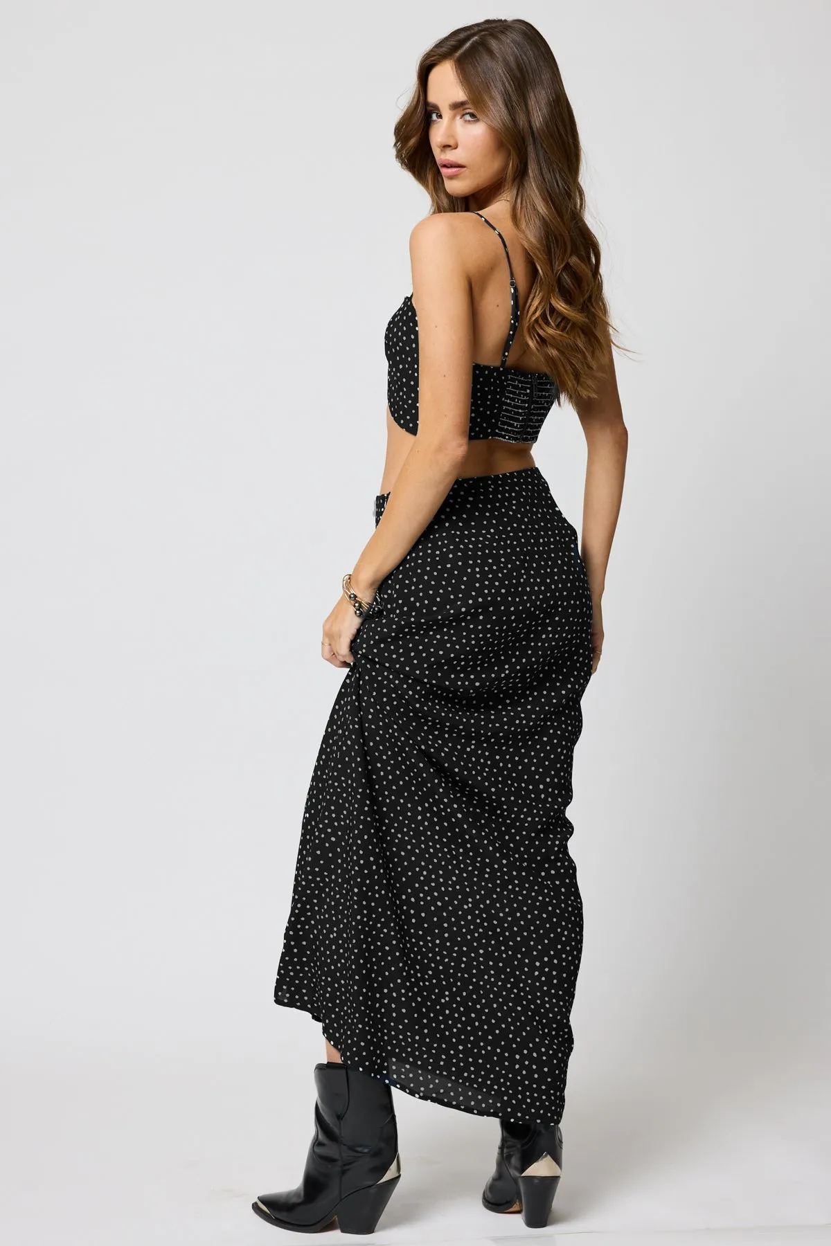 GOOD GRACE MAXI SKIRT