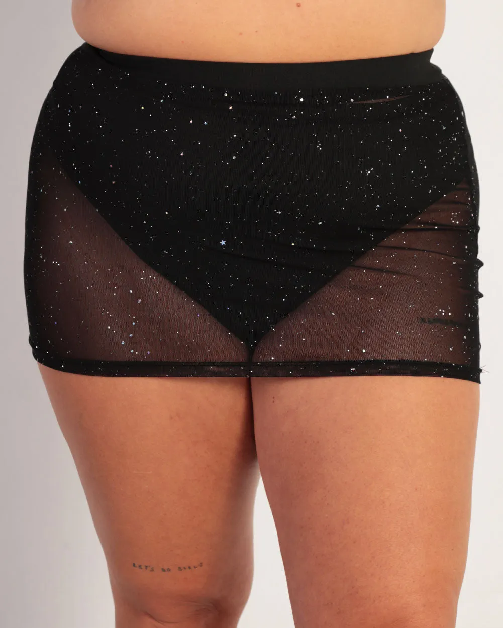 Holo Star Mini Skirt