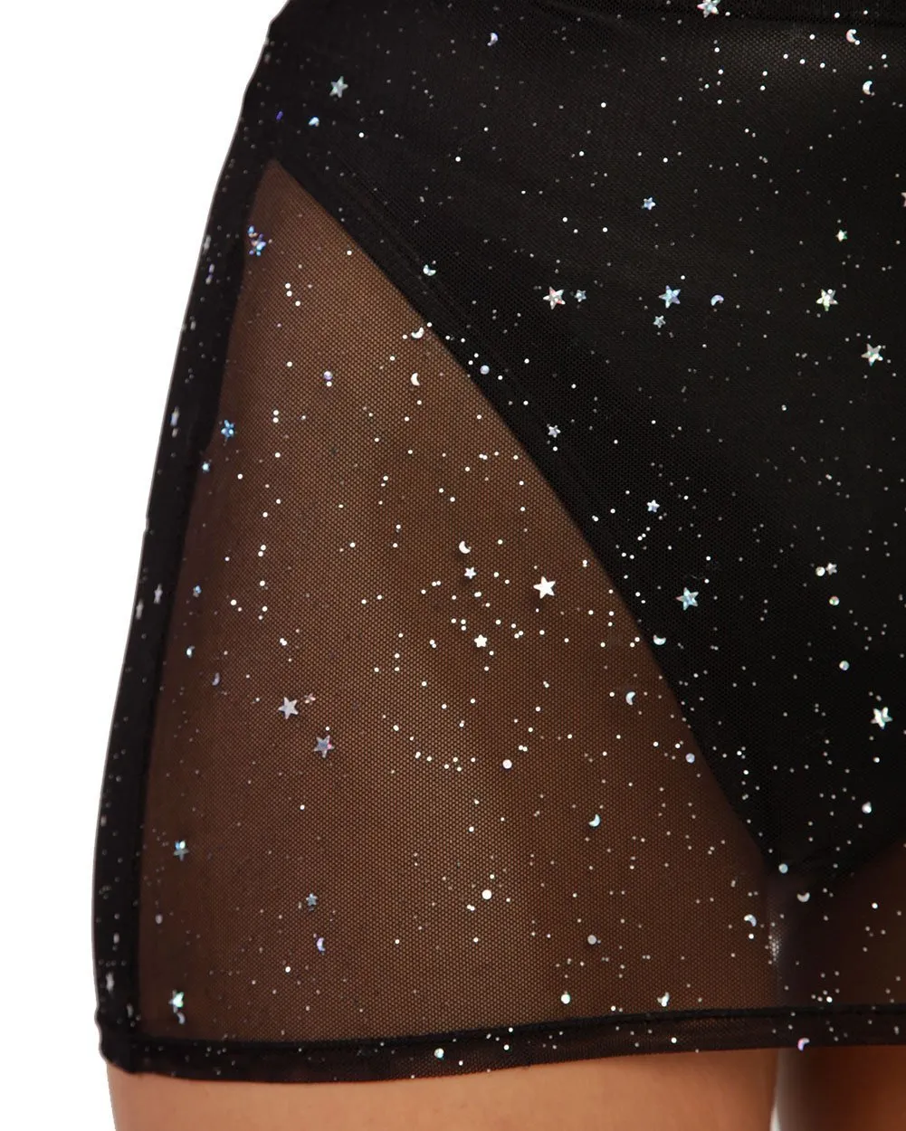 Holo Star Mini Skirt