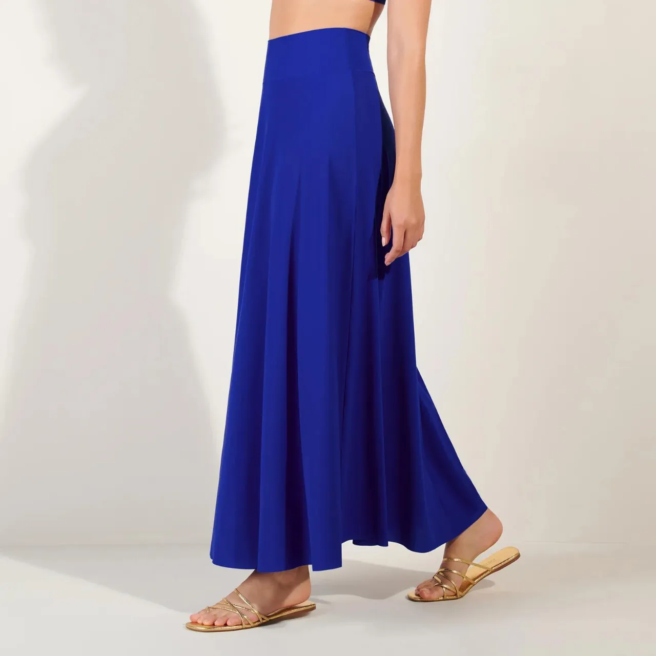 Jaya Maxi Skirt in Sapphire