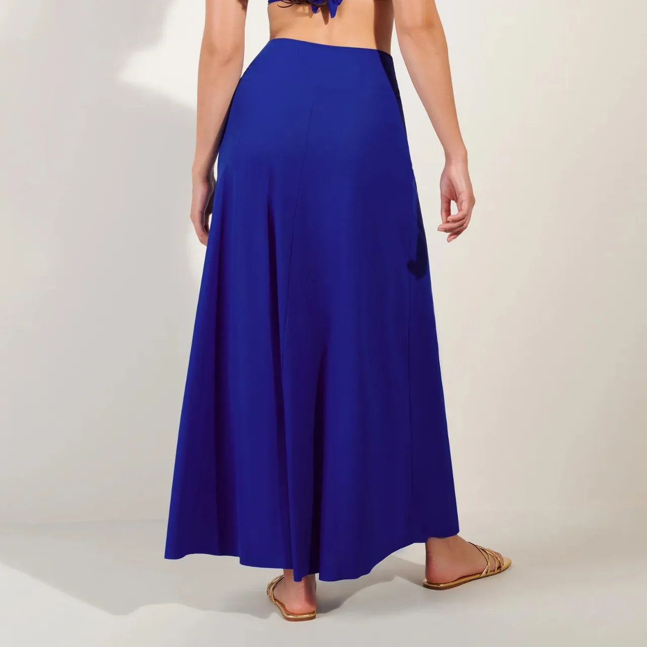 Jaya Maxi Skirt in Sapphire