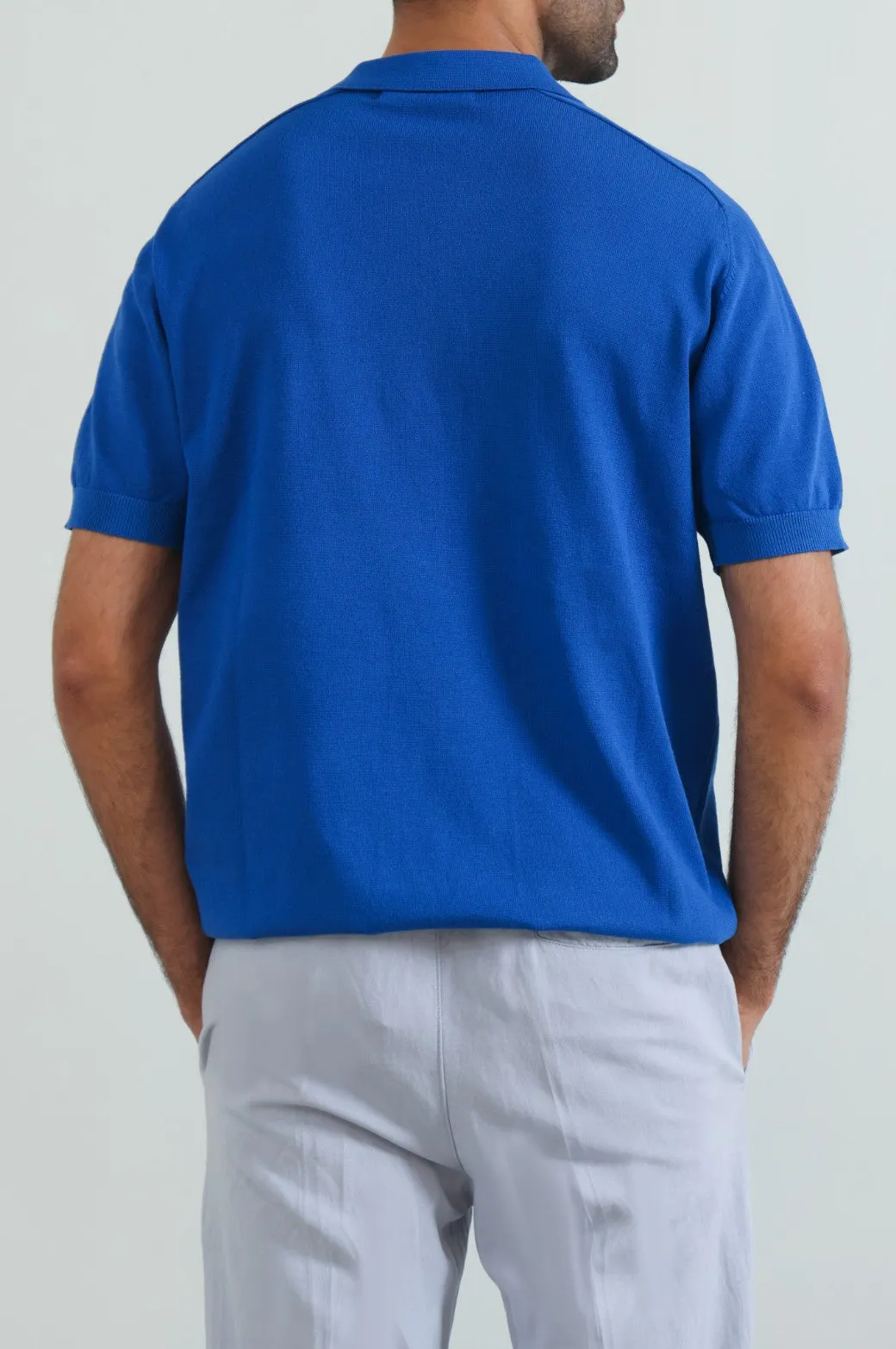 KNIT POLO SHIRT