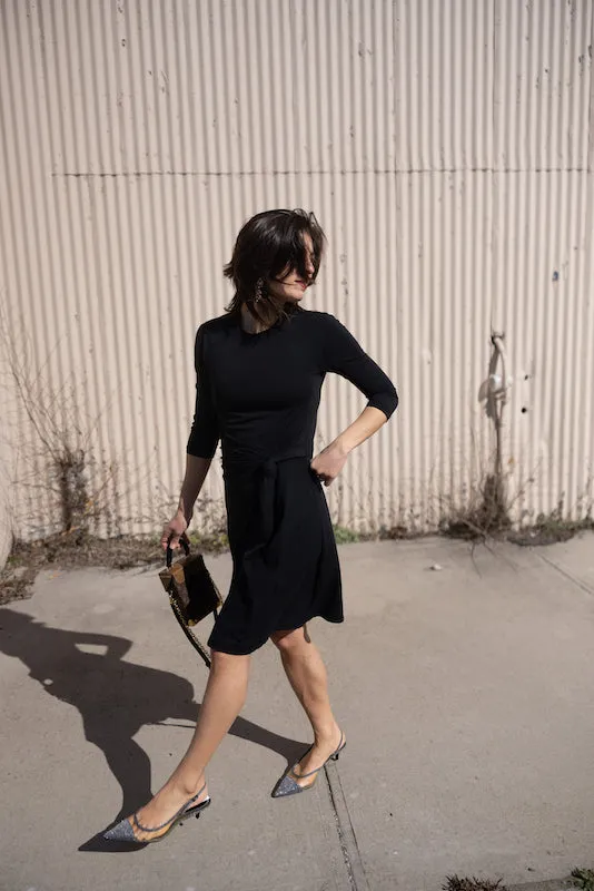 Knot Dress - Black