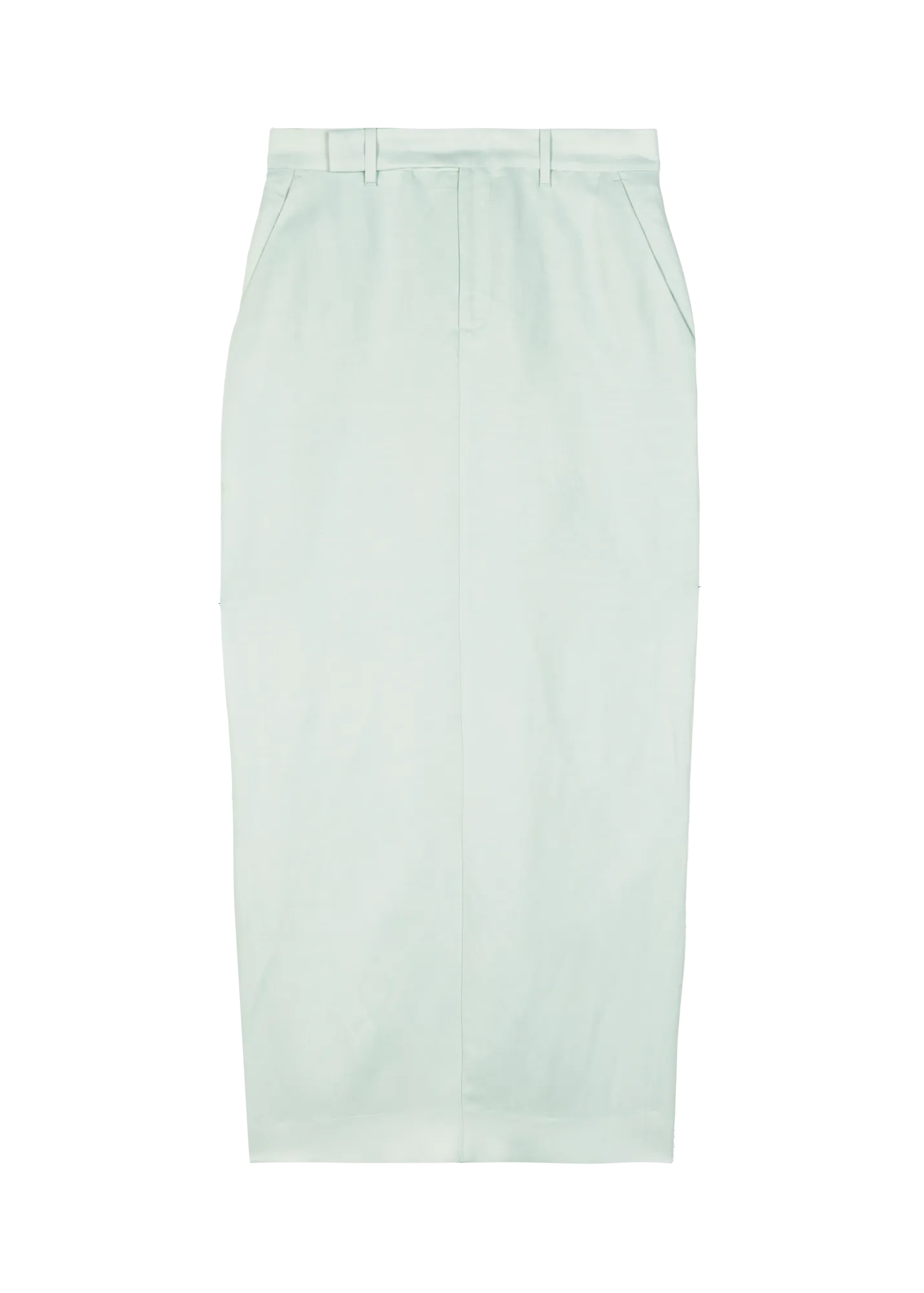 Linen maxi skirt