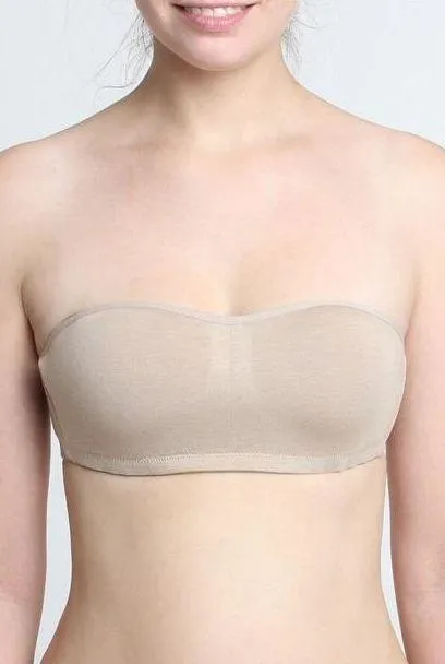 Mae Strapless Nursing Bra Nude