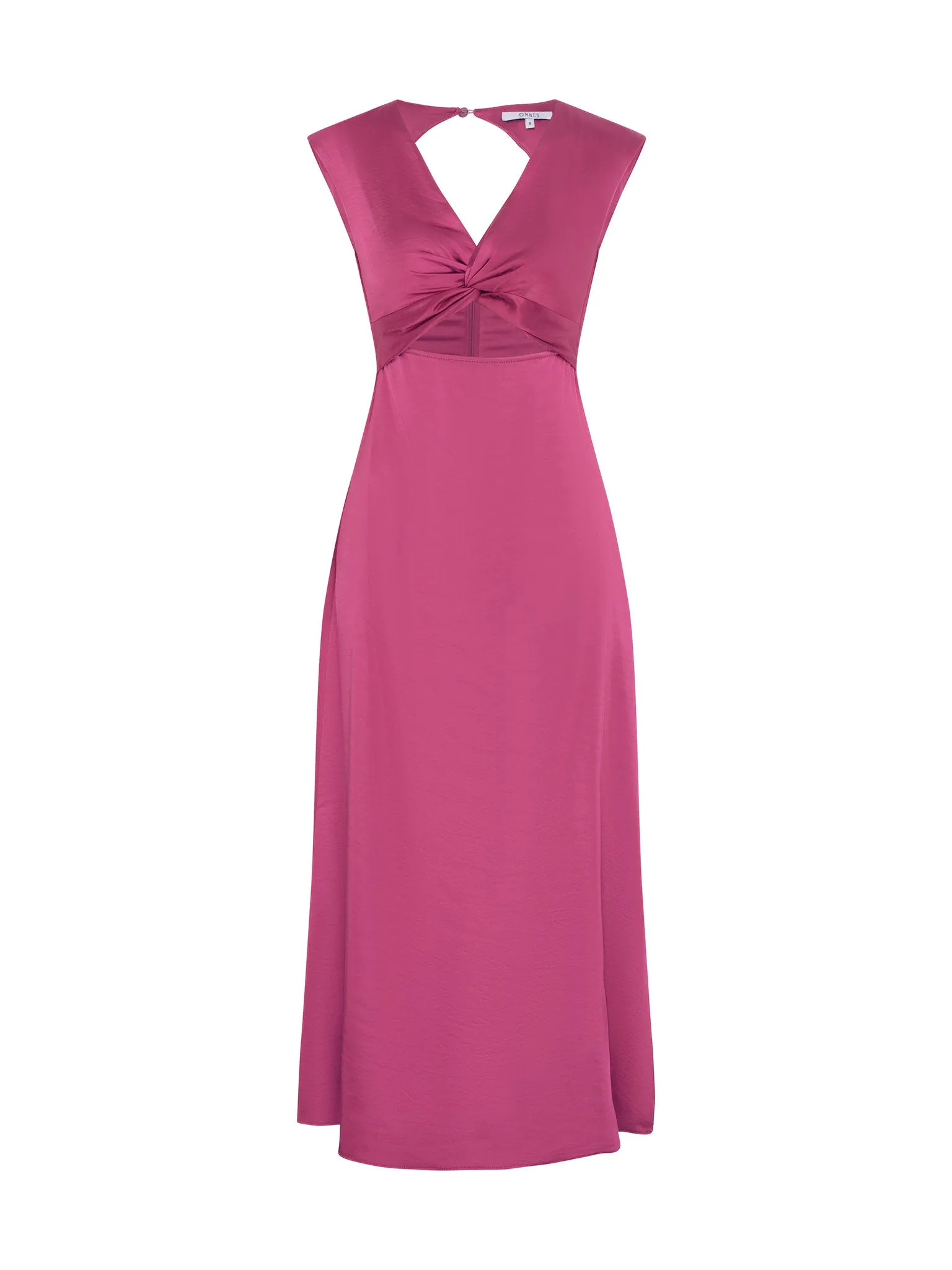 Marin  Dress in Magenta