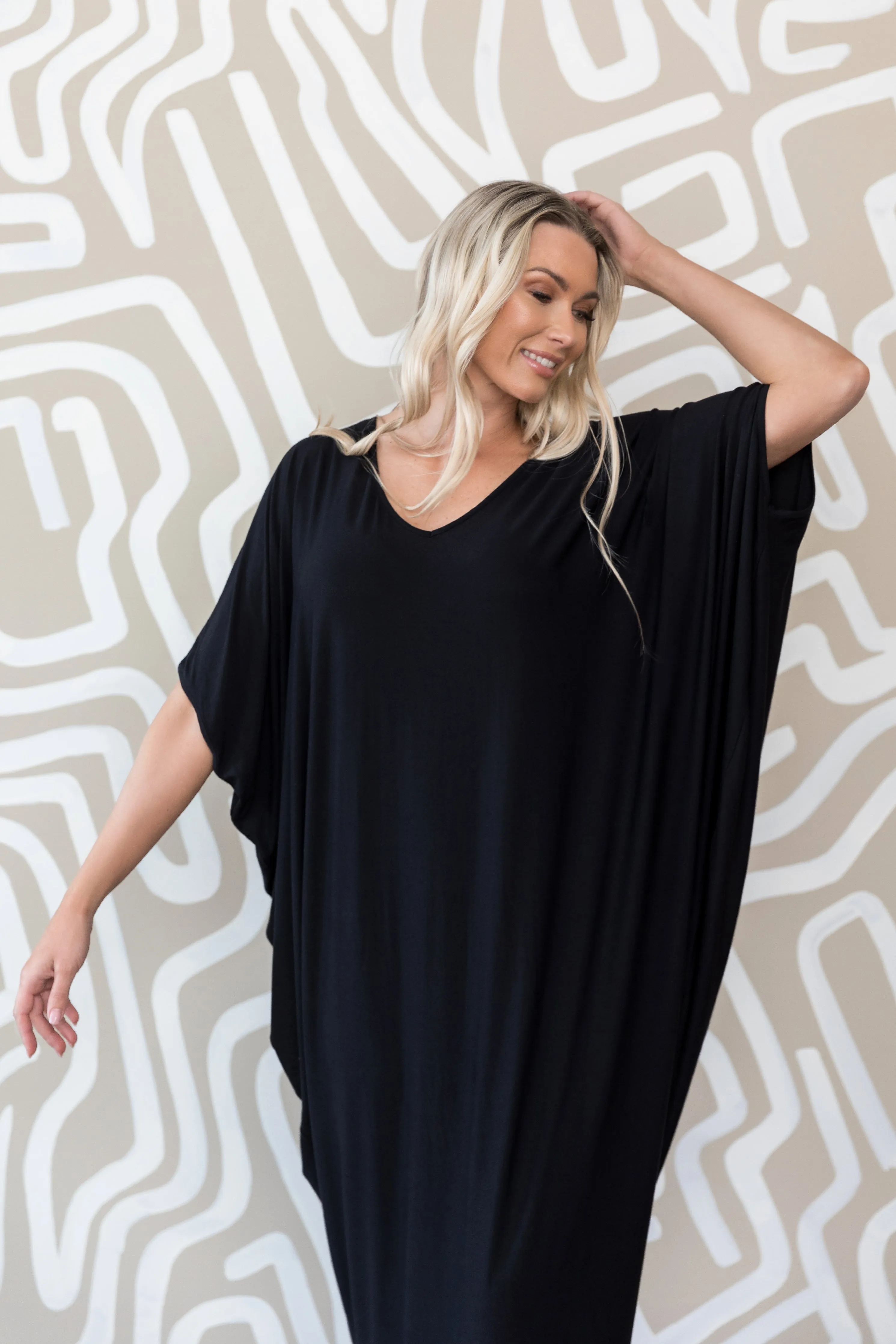 Maxi Miracle Dress in Black