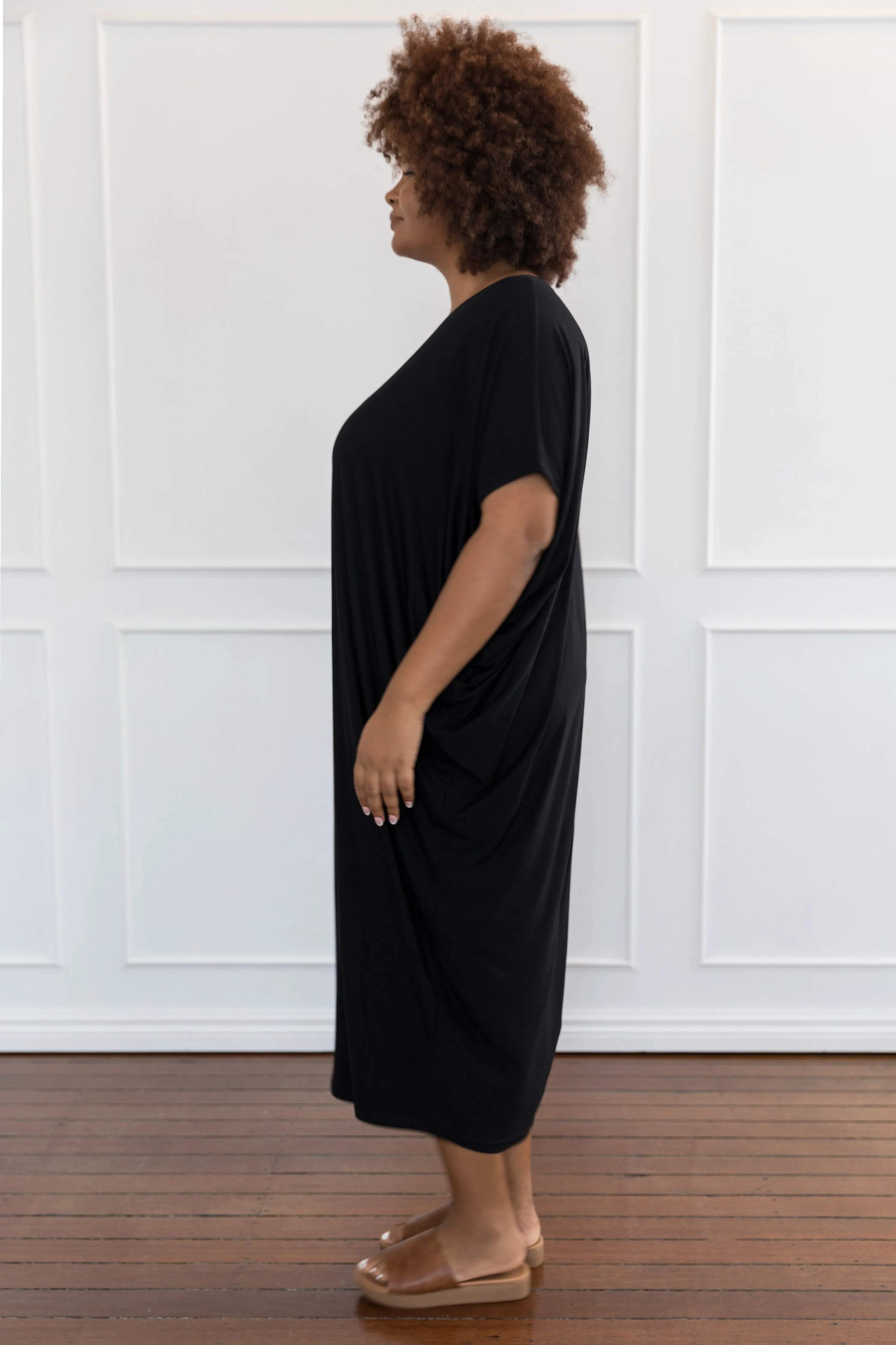 Maxi Miracle Dress in Black