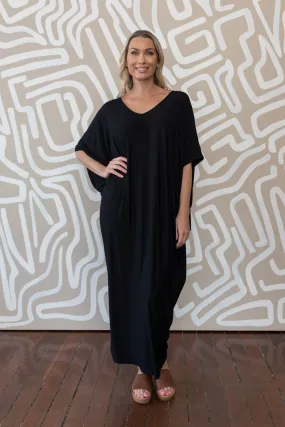 Maxi Miracle Dress in Black