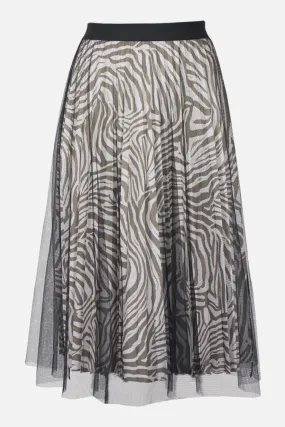 Mesh Midi Skirt