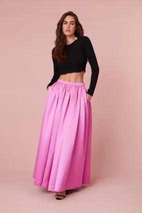 Minita Luxe Satin Maxi Skirt