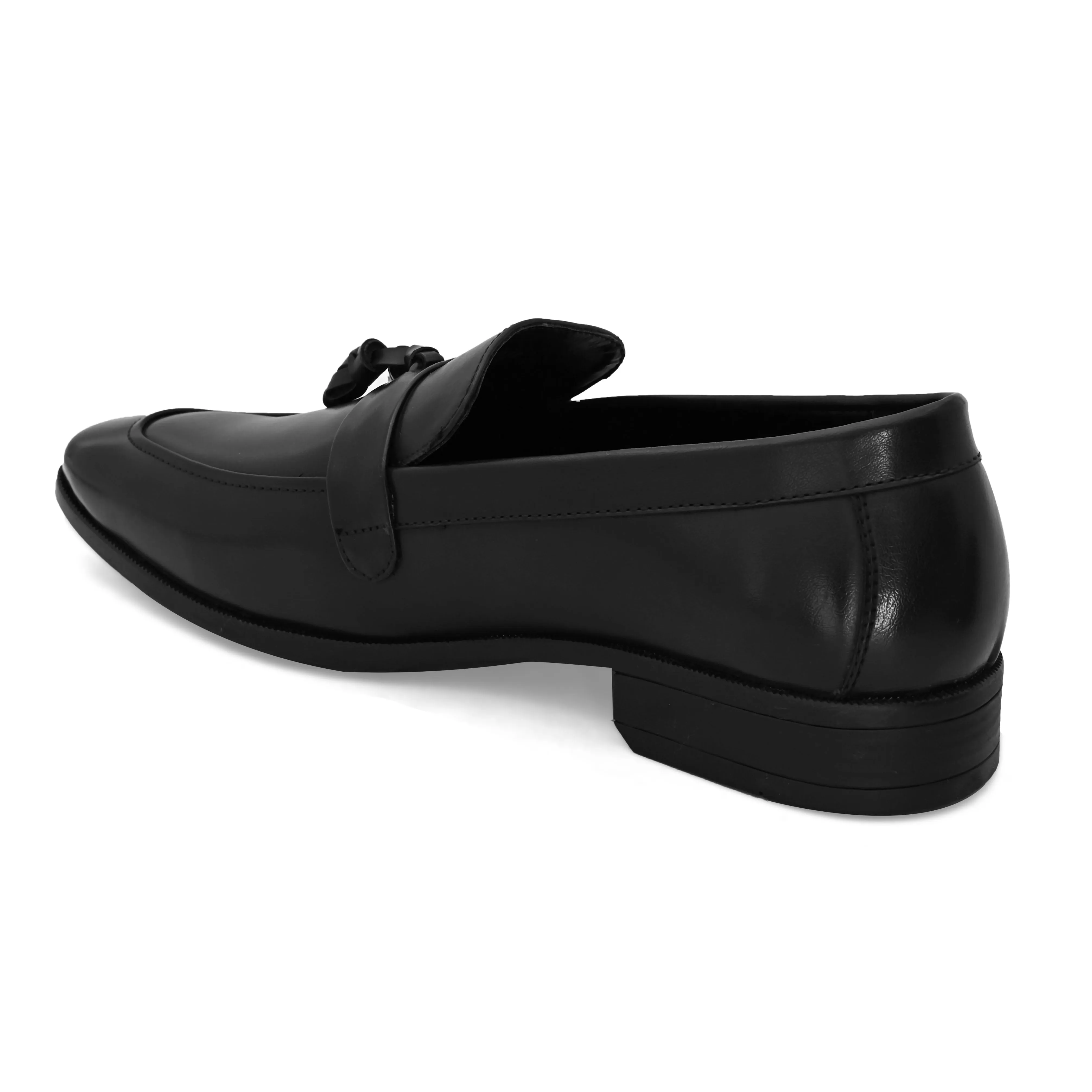 Paragon Black Patent Slip-ons