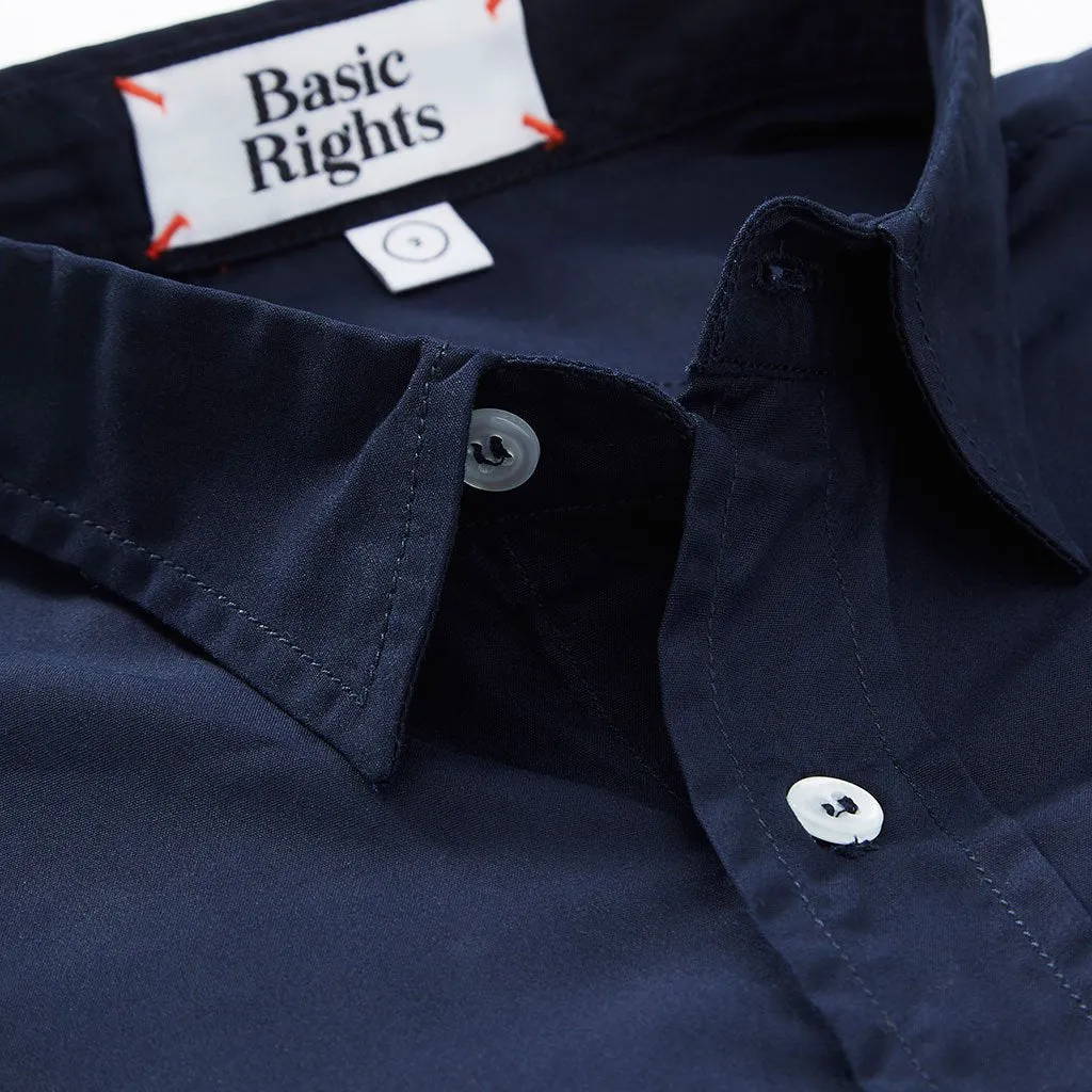 Placket Shirt - Navy