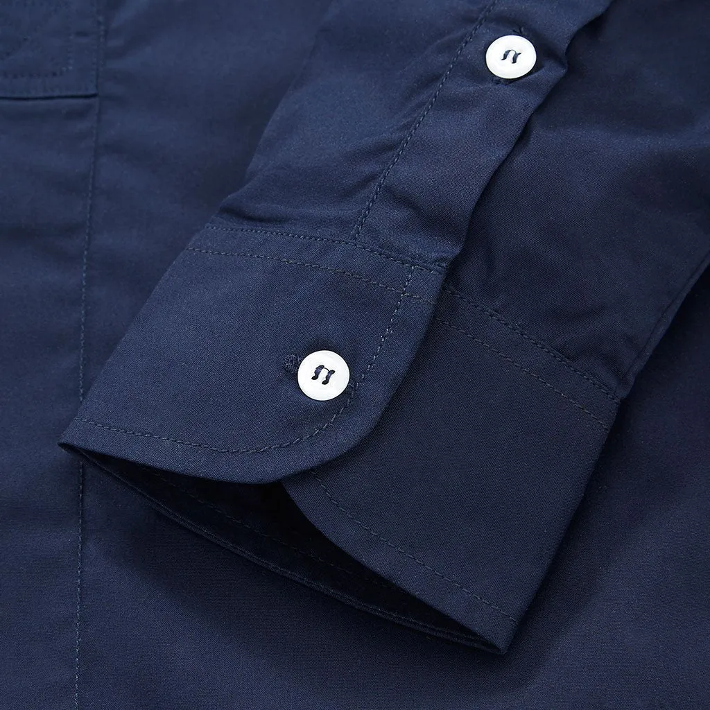 Placket Shirt - Navy