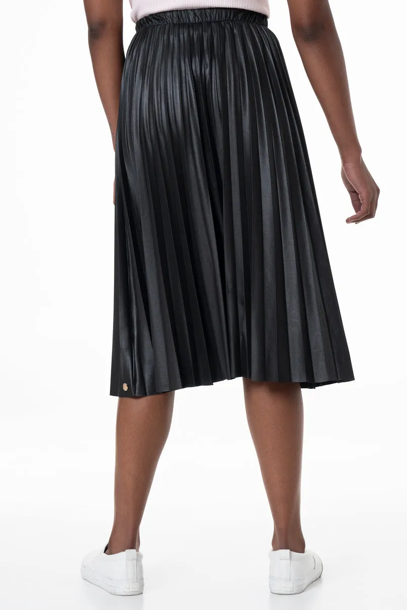 Pleated Skirt _ 145600 _ Black