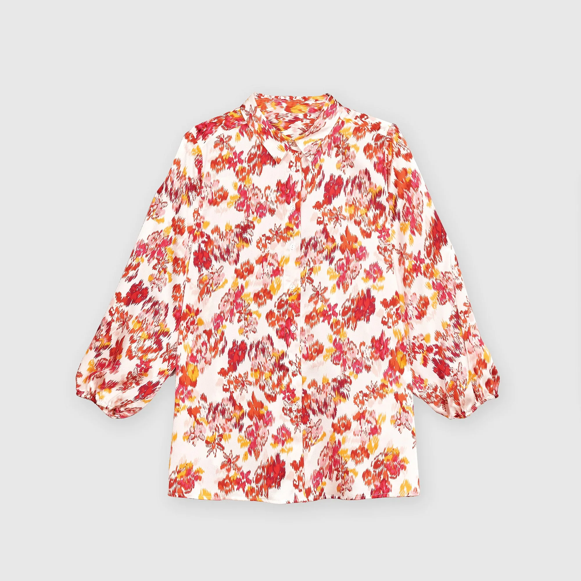 Printed satin Shirt