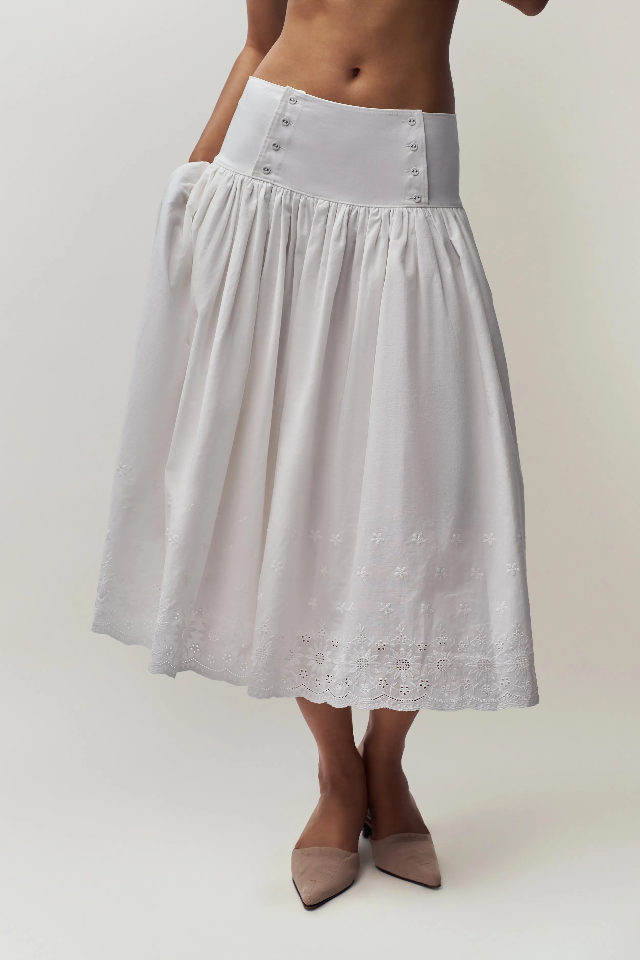 Flowy Rinka Maxi Skirt for Women in Elegant Design